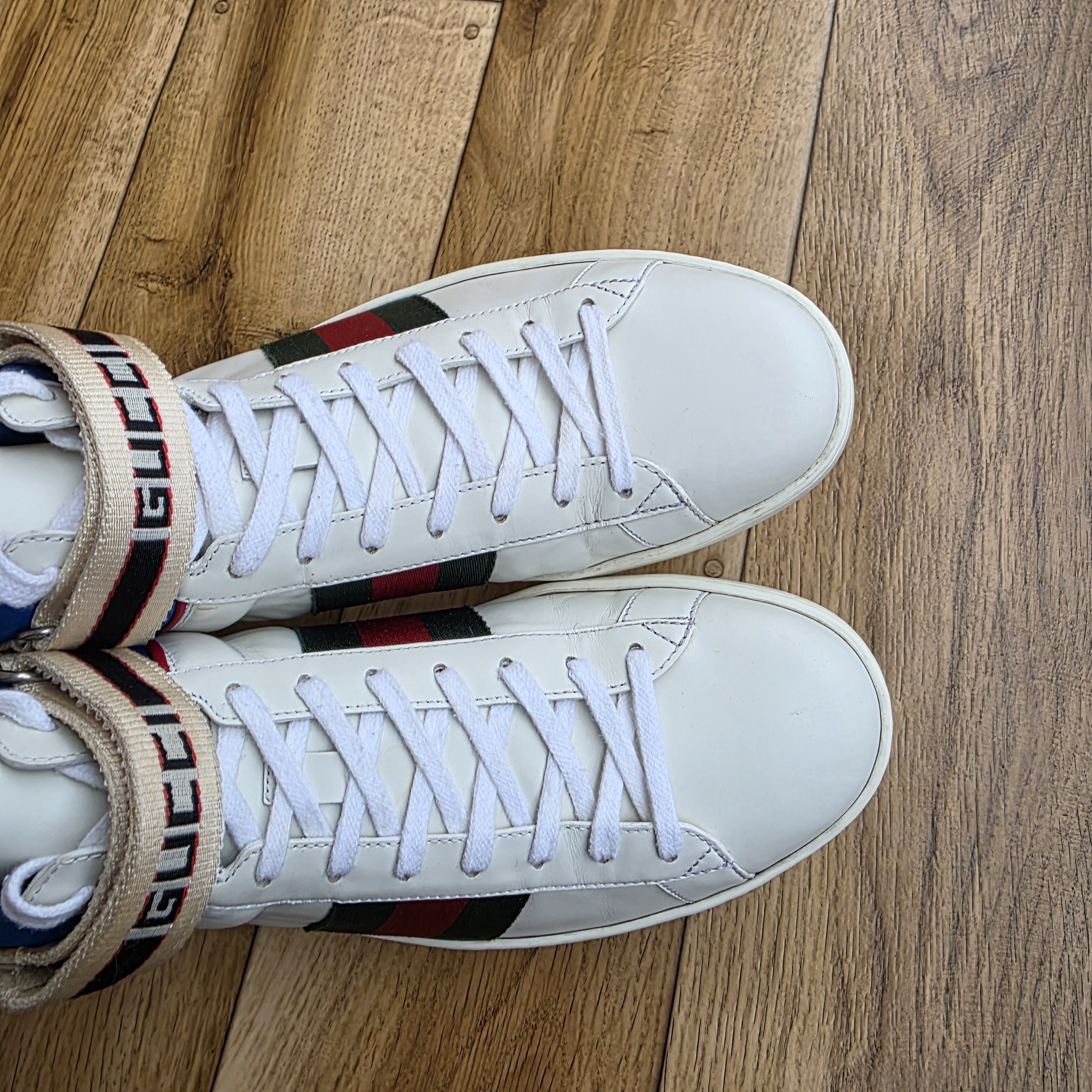 Gucci GUCCI ACE HIGH TOP TRAINERS Size US 9 / EU 42 - 8 Thumbnail