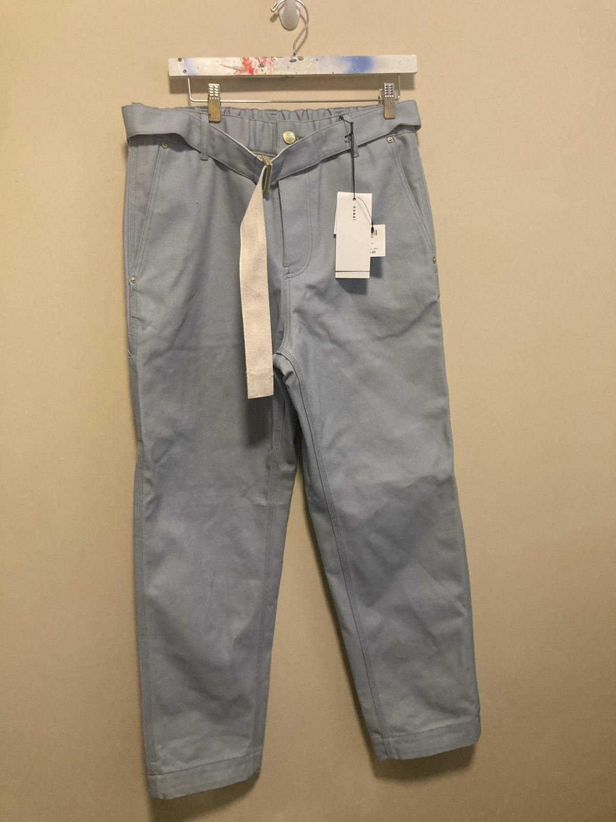 Carhartt Wip × Sacai Sacai x carhartt wip canvas pant light blue 