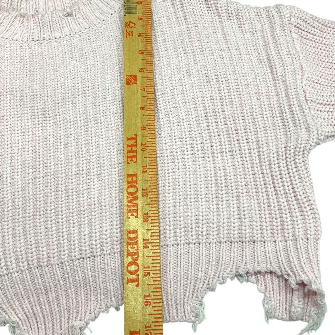 Other Le Lis Collection Oversized Distressed Light Pink Cropped S Size S / US 4 / IT 40 - 6 Thumbnail