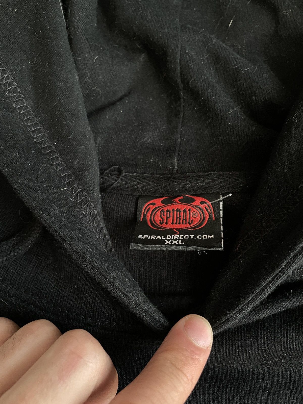 Band Tees × Vintage Vintage Rock Eagle Angel Woman Spiral Zip Hoodie Size US XXL / EU 58 / 5 - 4 Thumbnail