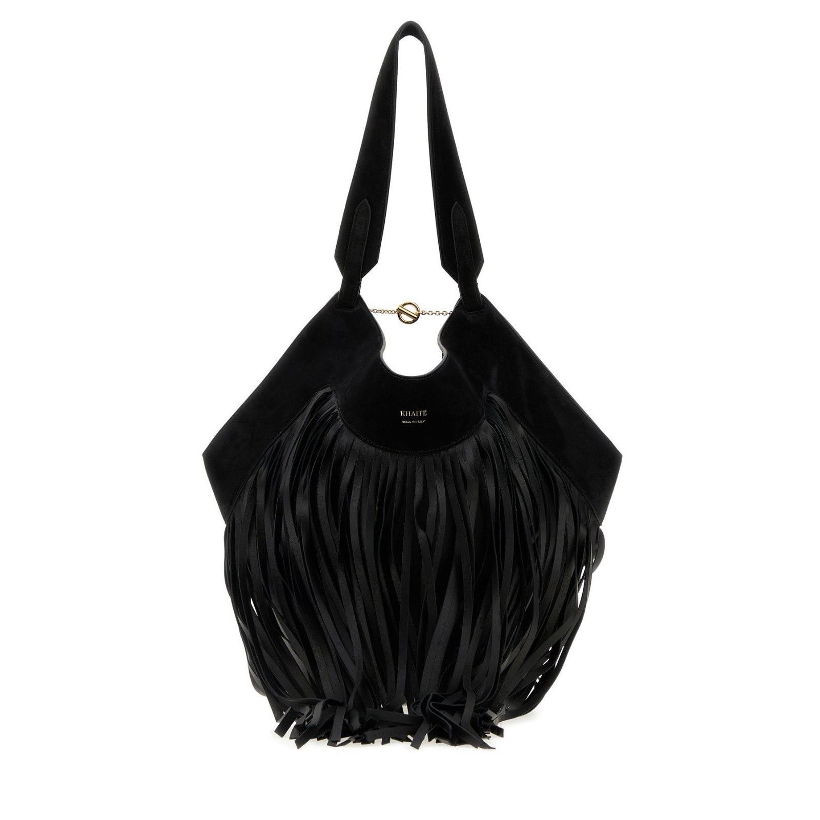 KHAITE KHAITE Small Lotus Black Shopping Bag New & Authentic Size ONE SIZE - 1 Thumbnail
