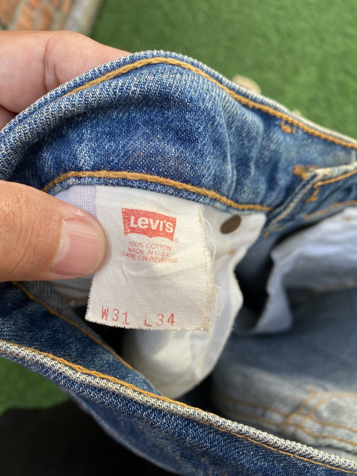 Levi's Vintage Clothing W31x32 Vintage levi's 517 flare bellbottom made in USA Size US 31 - 7 Thumbnail