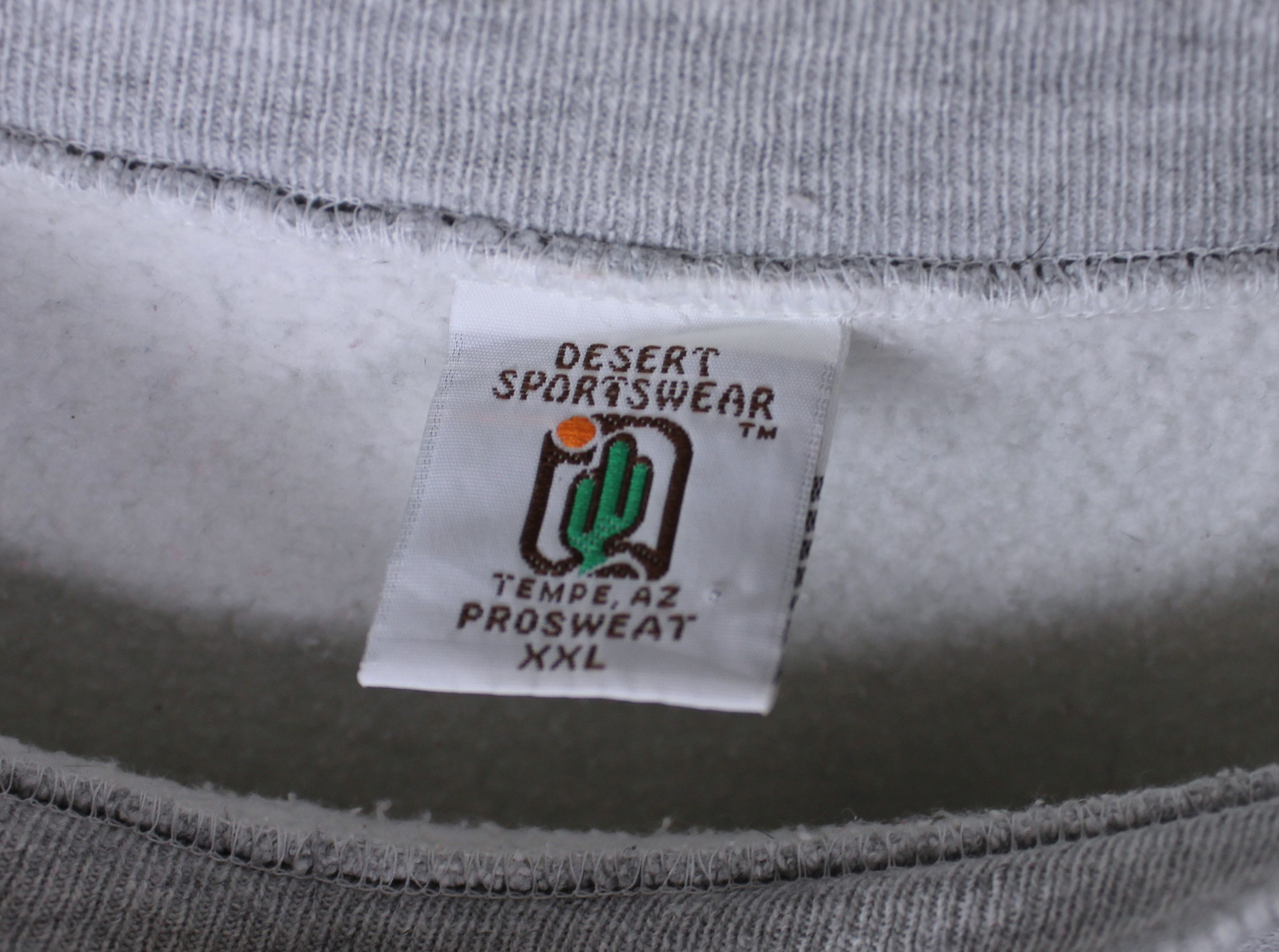 1990 Desert vintage sweatshirt Arizona university XL