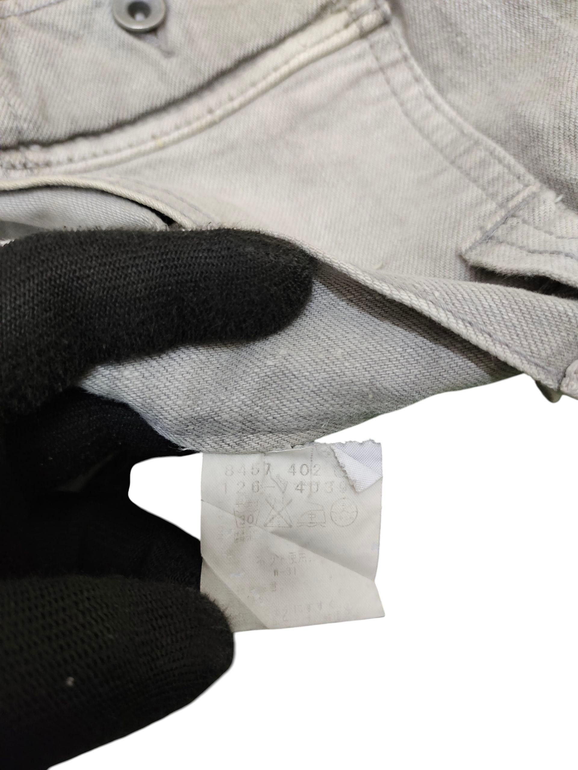 Comme des Garcons × Undercover Vintage Boycott Japan Grey Washed Bush Denim Pants Size US 34 / EU 50 - 5 Thumbnail
