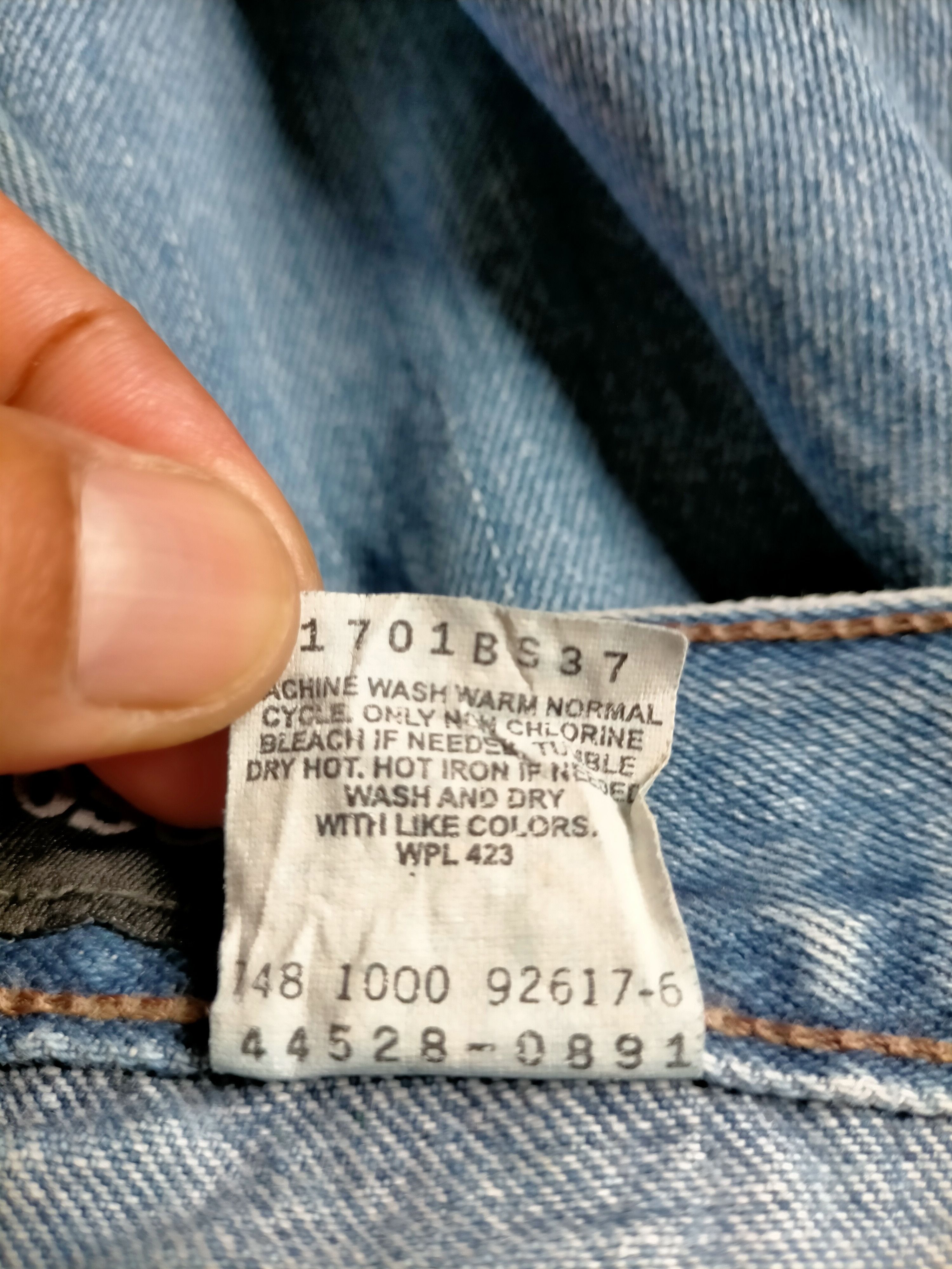 Levi's Vintage 90s Levis Silvertab Loose Straight Jeans Size US 31 - 22 Thumbnail