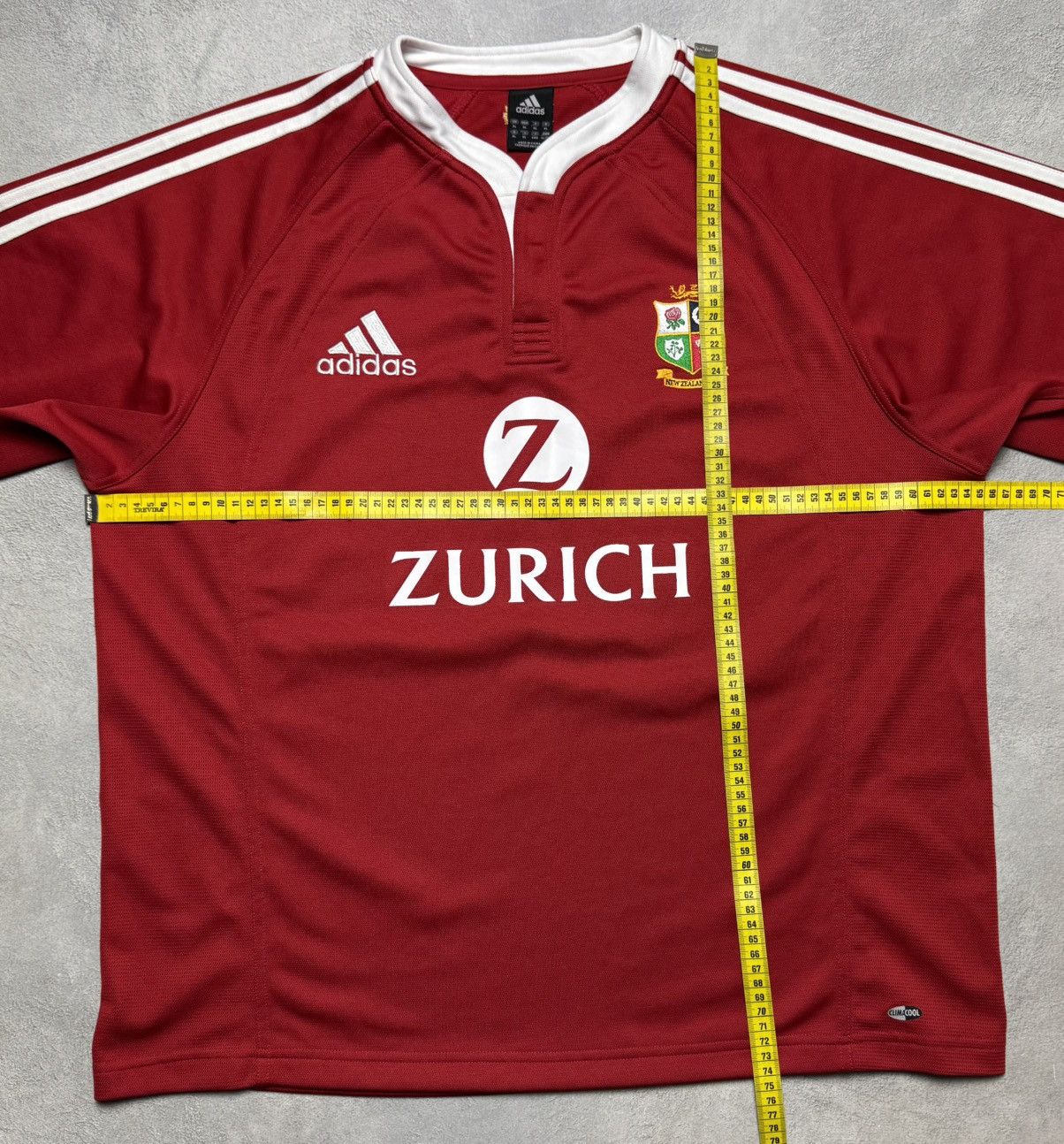 Adidas New Zealand Zurich 2005 Rugby Shirt Jersey Adidas Size US XL / EU 56 / 4 - 16 Thumbnail