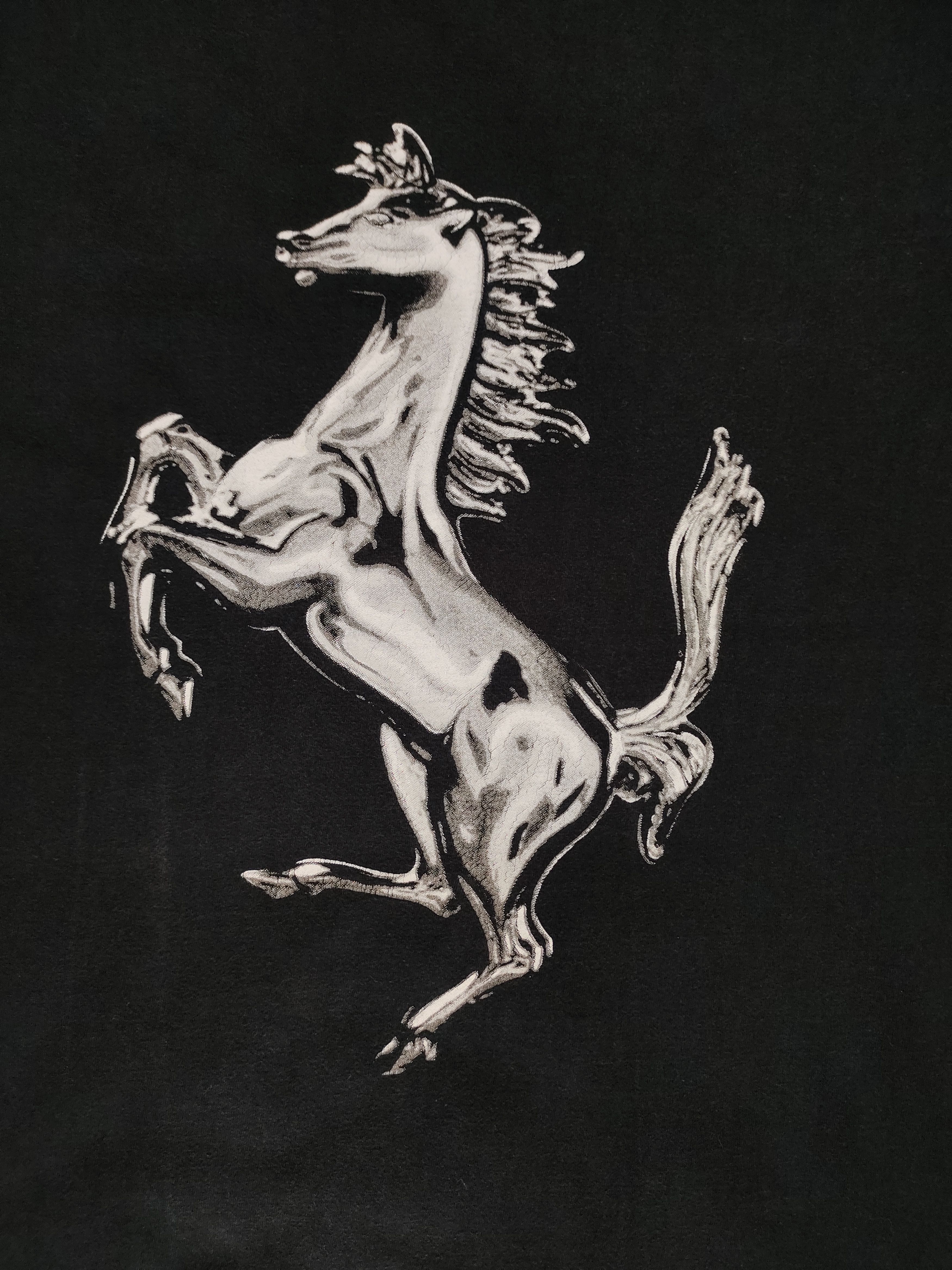 Ferrari Vintage 90s Ferrari Logo T-Shirt Size US L / EU 52-54 / 3 - 3 Thumbnail