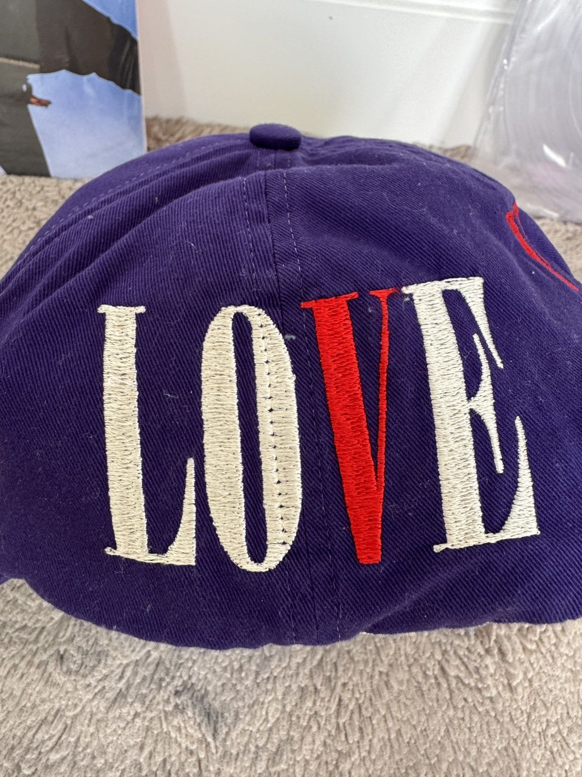 Saint Michael × Vlone Saint Michael x Vlone Cap “Purple” Size ONE SIZE - 4 Thumbnail