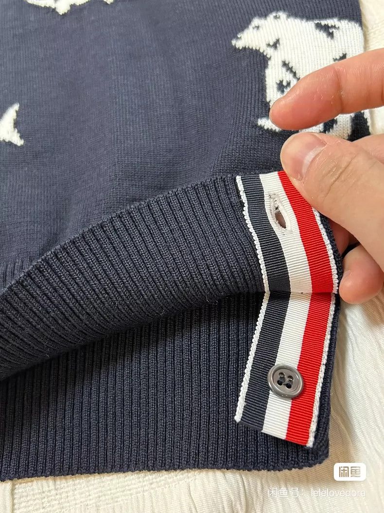 Thom Browne Thom Browne Zoo patterned turtleneck sweater Size US XXL / EU 58 / 5 - 4 Thumbnail