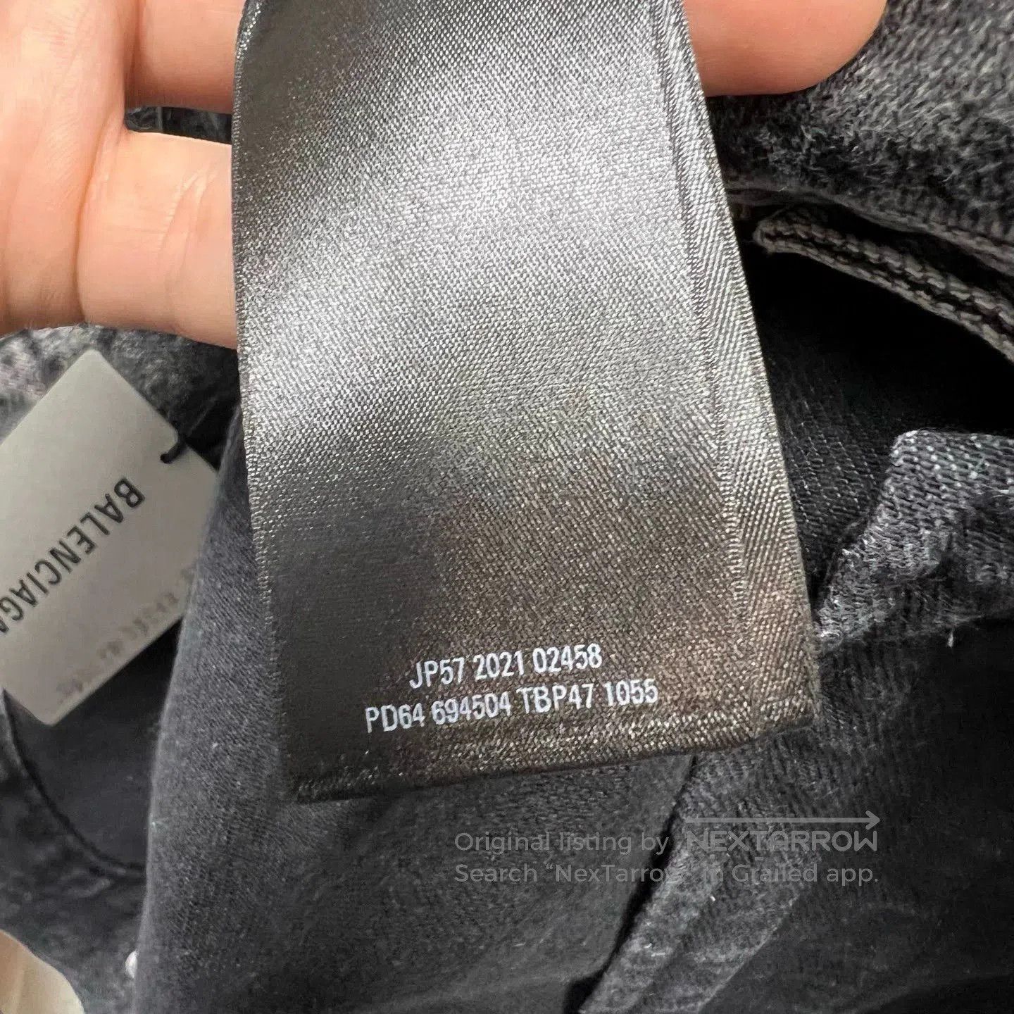 Balenciaga Balenciaga Flame Logo Denim Jacket. Size US XS / EU 42 / 0 - 7 Thumbnail