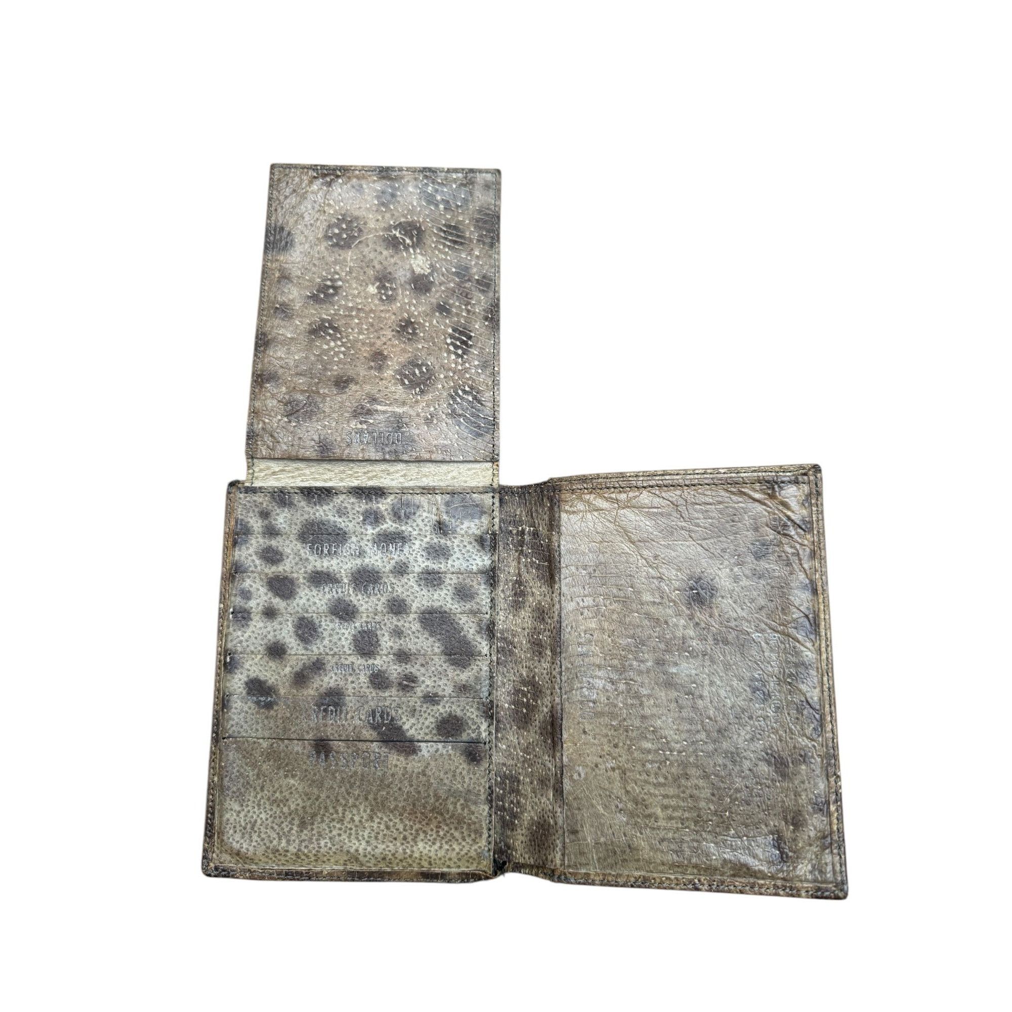 Maison Margiela Vintage Exotic Leather Wallet Size ONE SIZE - 2 Thumbnail