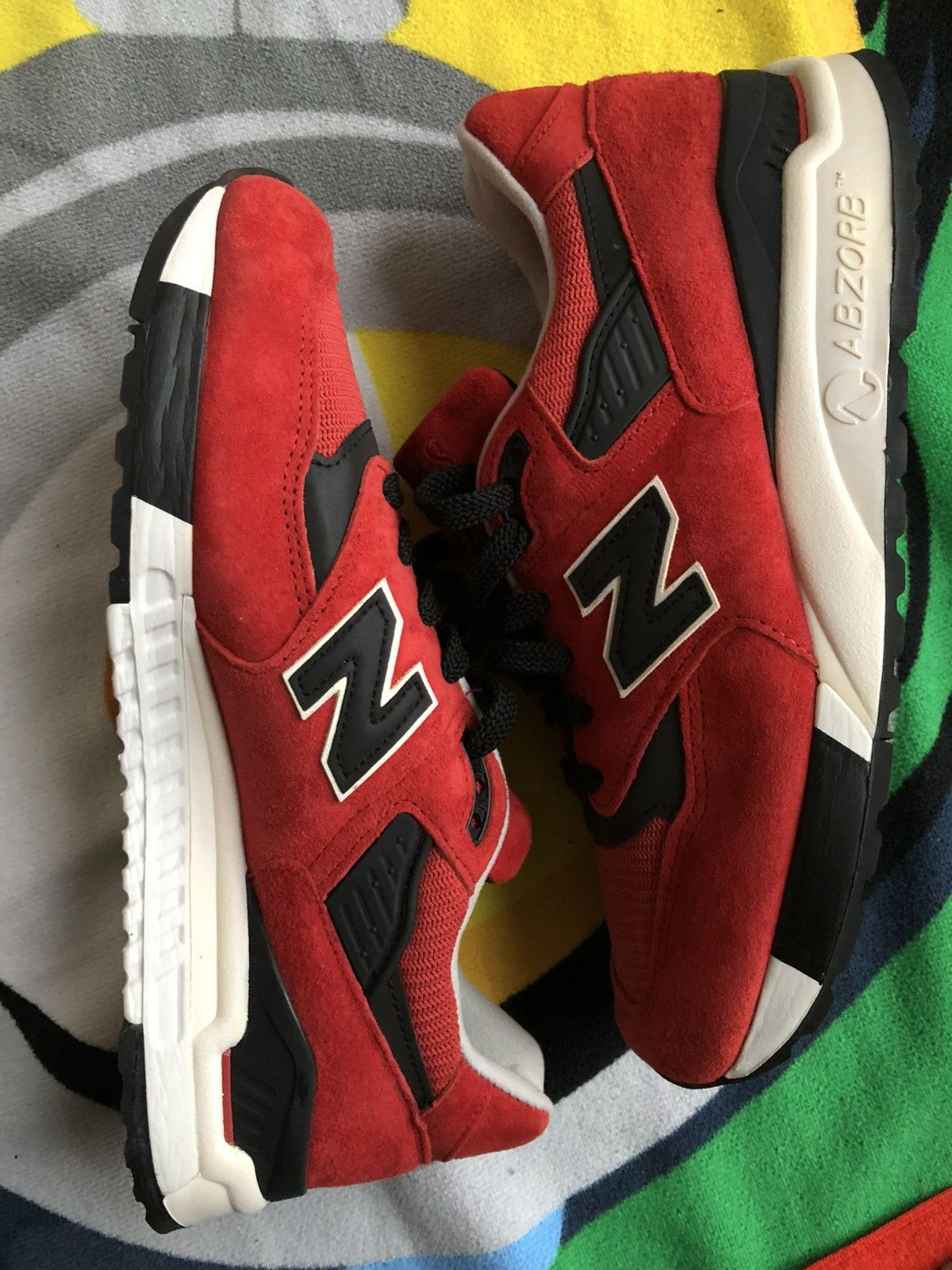 New Balance 8.5 New Balance 998 American Rebel White Red suede reflectiv Size US 8.5 / EU 41-42 - 14 Thumbnail