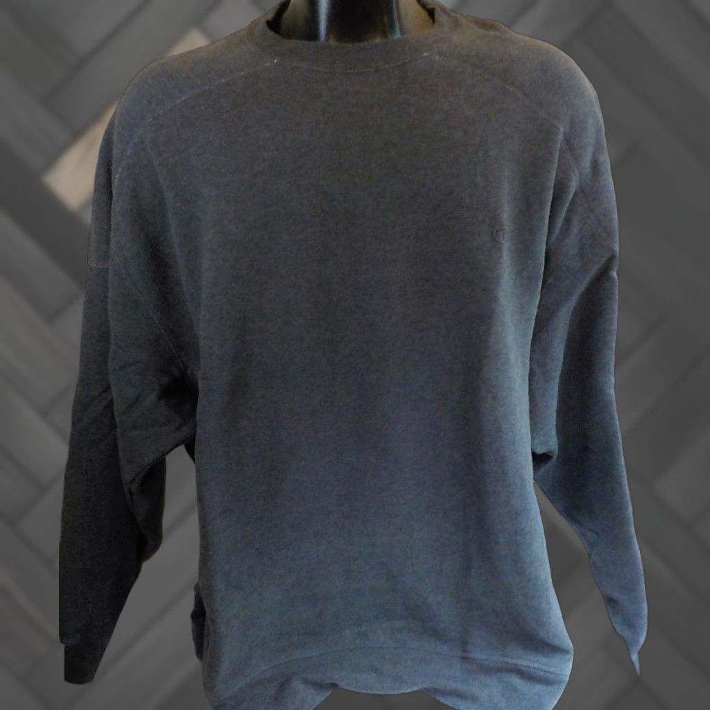 Champion VINTAGE CHAMPION Quality Approved Crewneck Pullover Sweatshirt Gray XXL Mens Size US XXL / EU 58 / 5 - 1 Thumbnail