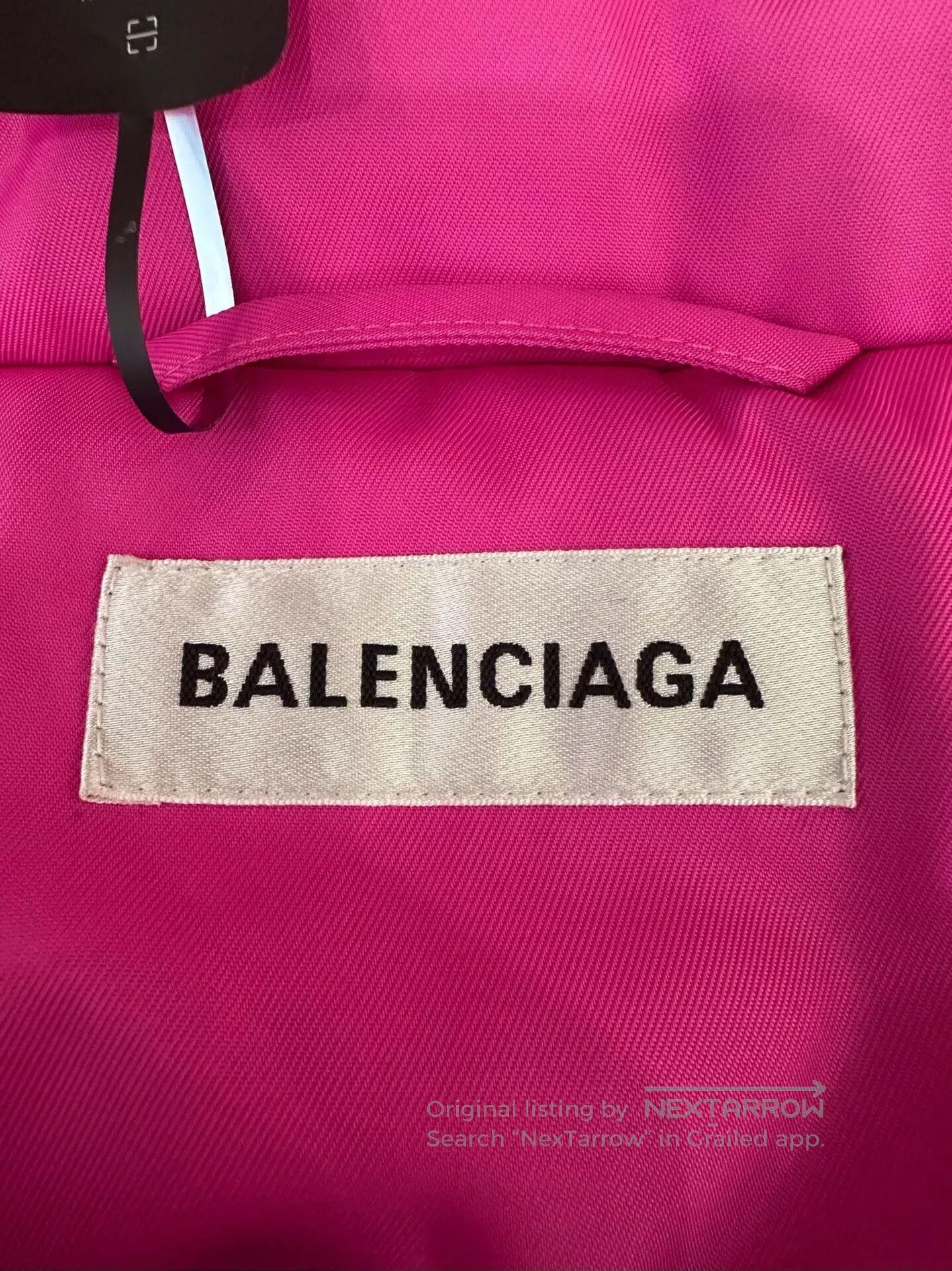 Balenciaga Balenciaga Pink Multi-Pocket Women's Coat. Size XS / US 0-2 / IT 36-38 - 5 Thumbnail