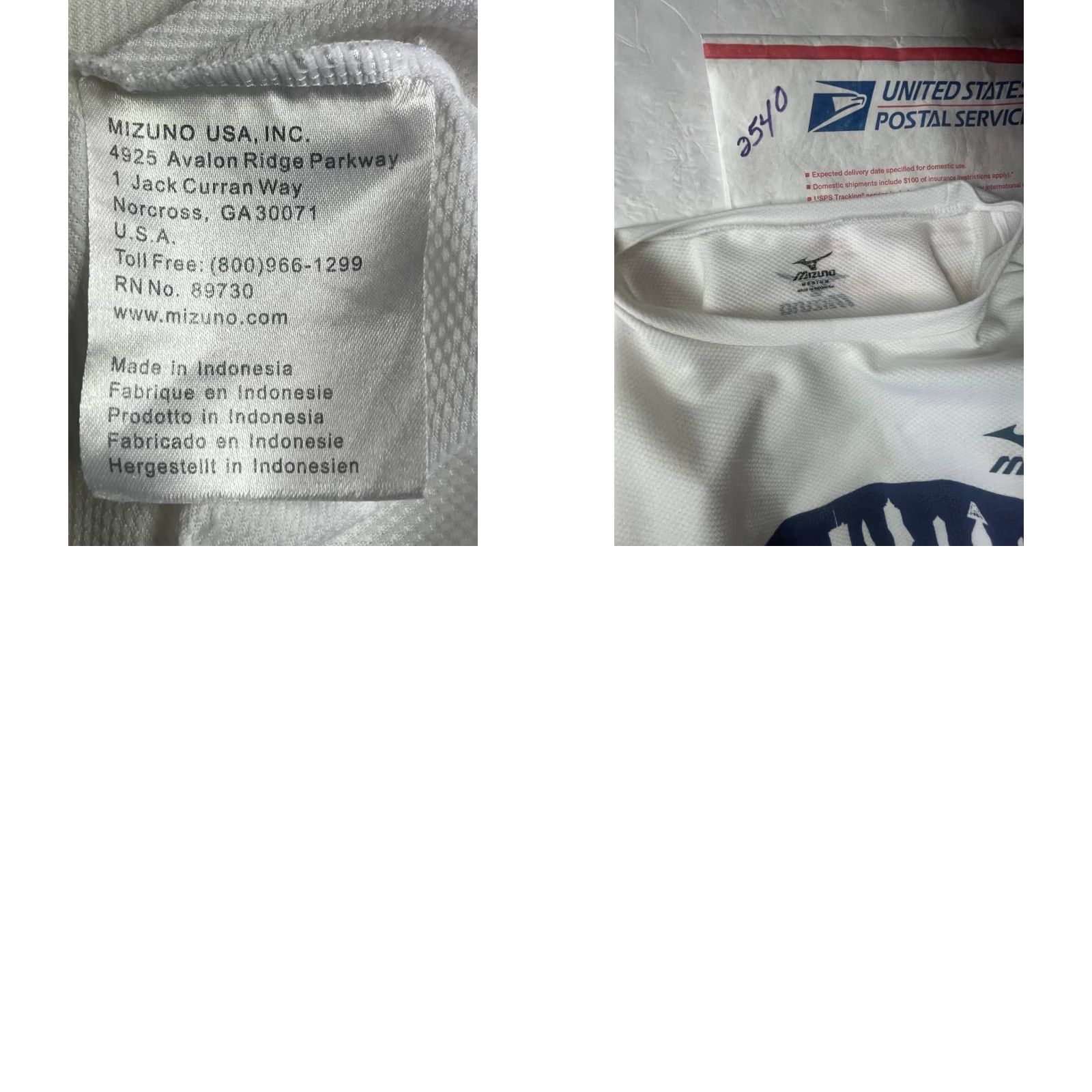 Mizuno Mizuno T-Shirt 2008 ING Georgia Half Marathon Race Size M White Unisex Adults Medium Size US M / EU 48-50 / 2 - 8 Thumbnail