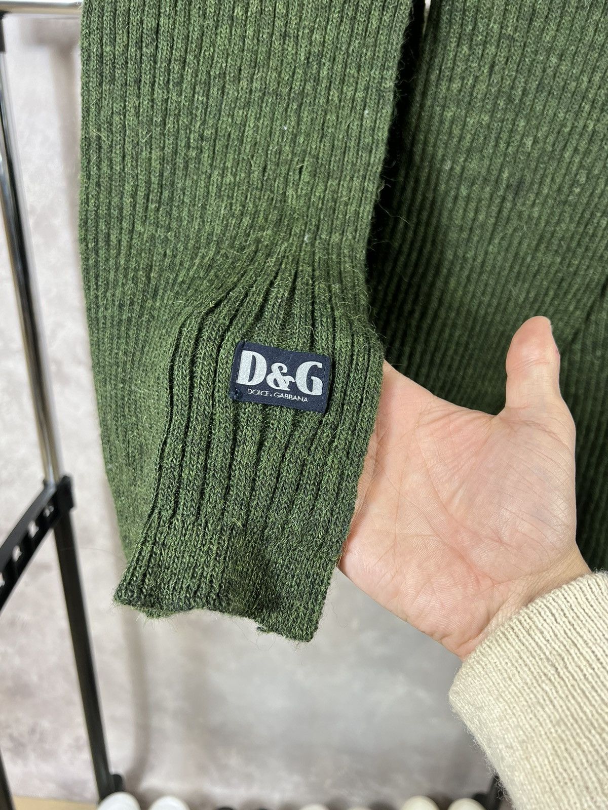 Dolce & Gabbana Vintage Dolce Gabbana Wool Scarf Size ONE SIZE - 3 Thumbnail