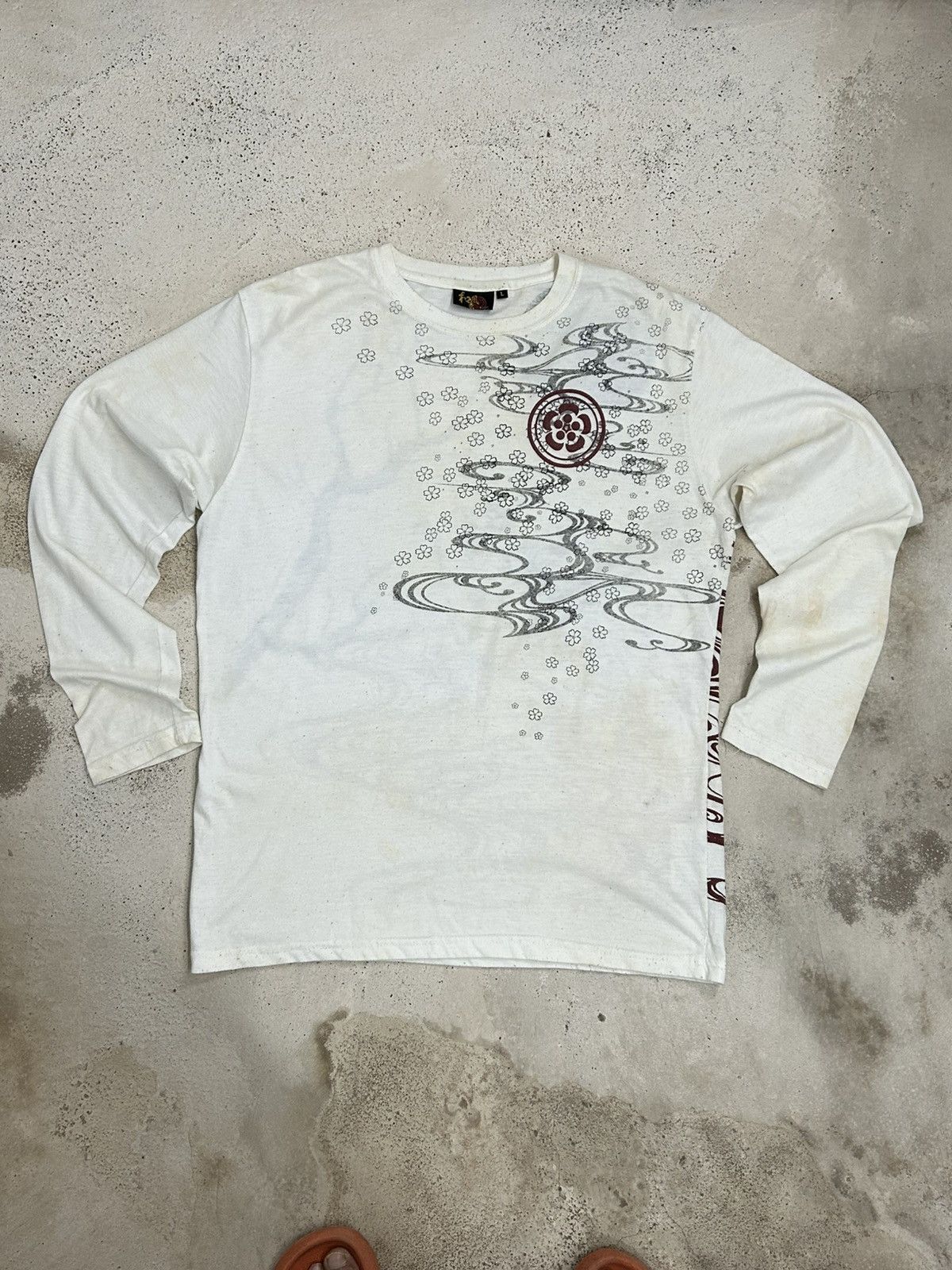 20471120 × If Six Was Nine × Japanese Brand Sukajan Japan Bullet Noise Art Religion Cranial Skulls Size US M / EU 48-50 / 2 - 5 Thumbnail