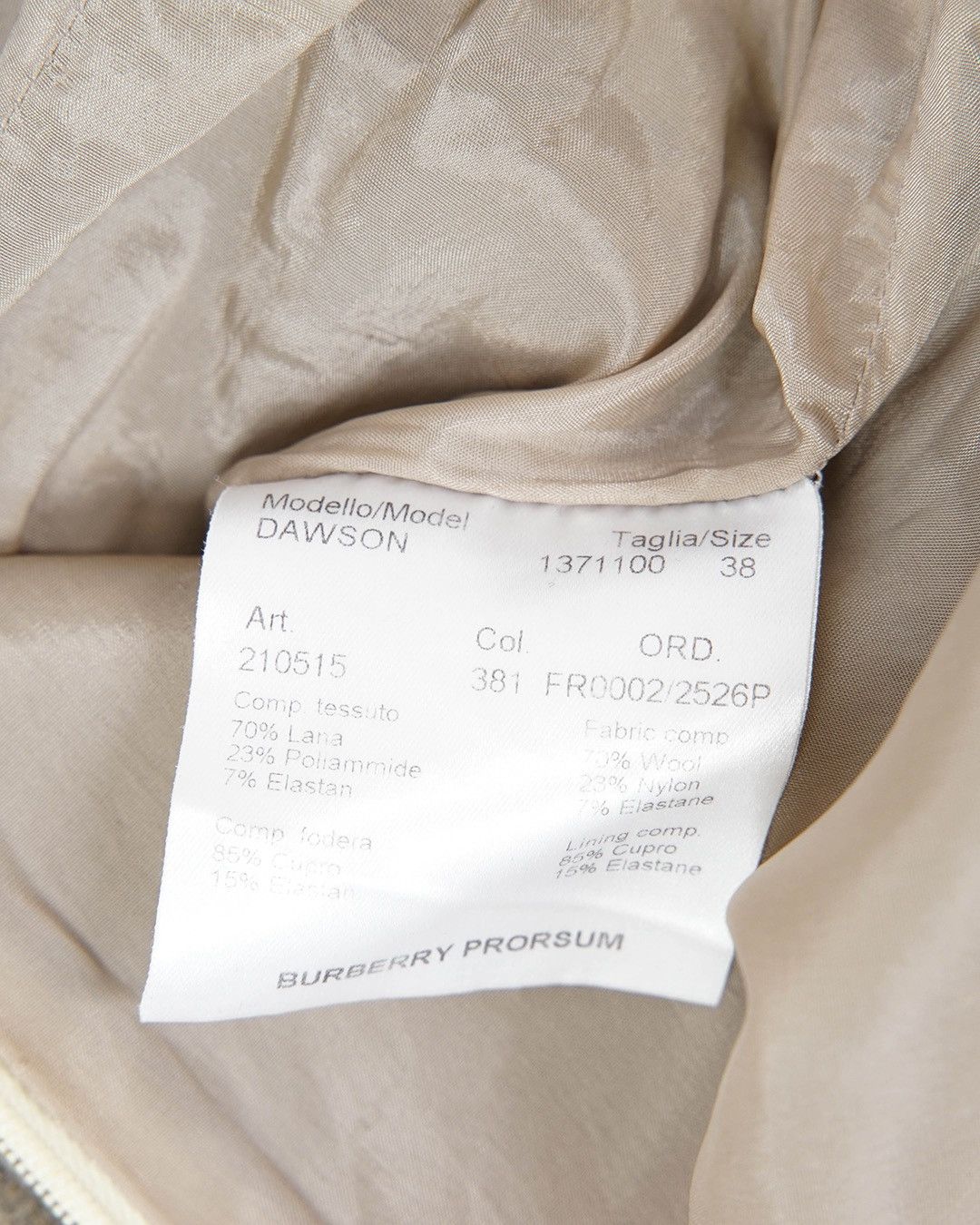 Burberry Prorsum Burberry Prorsum S/S2000 Dress Size XS / US 0-2 / IT 36-38 - 11 Thumbnail