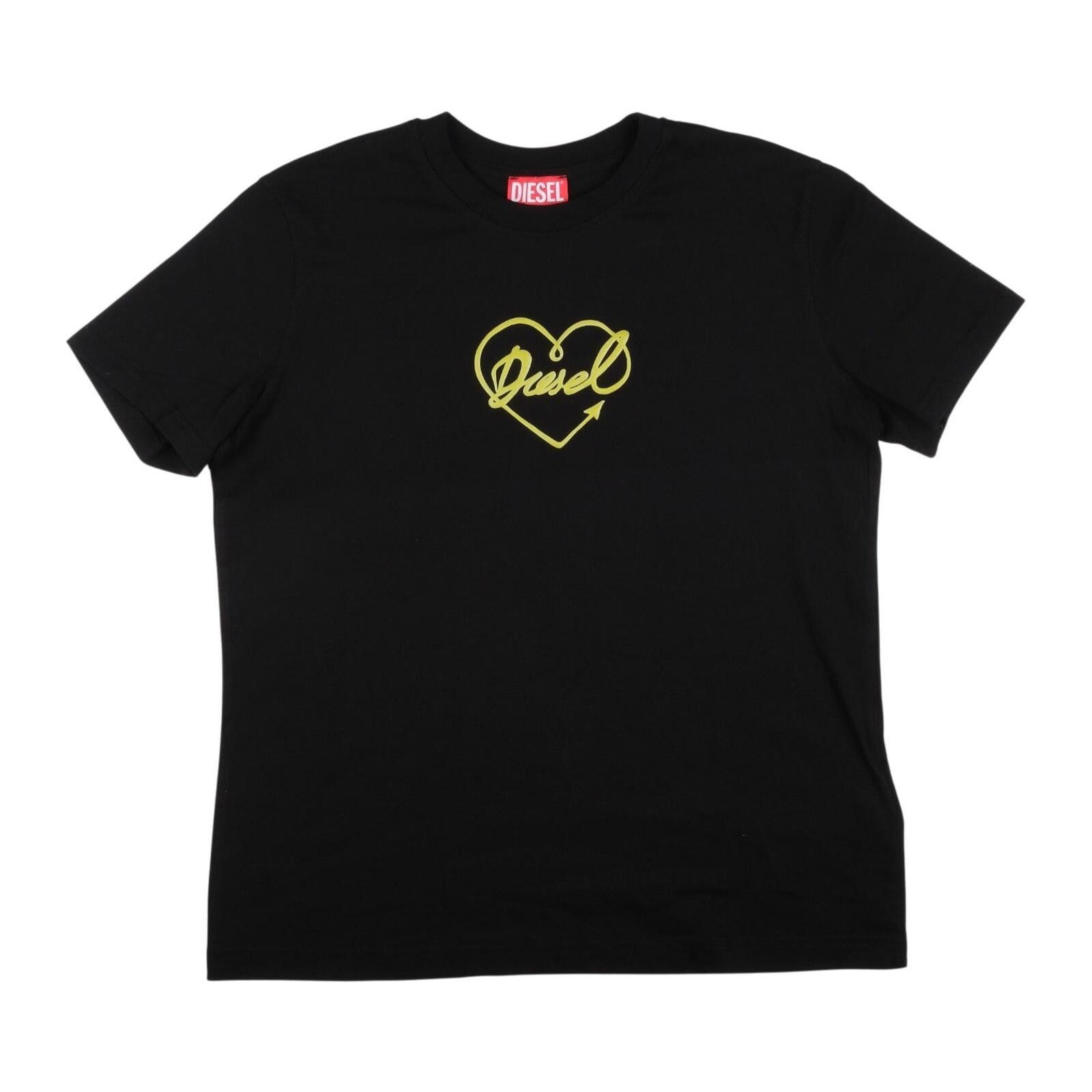 Diesel Diesel Heart Logo Graphic Tee Size L / US 10 / IT 46 - 1 Preview