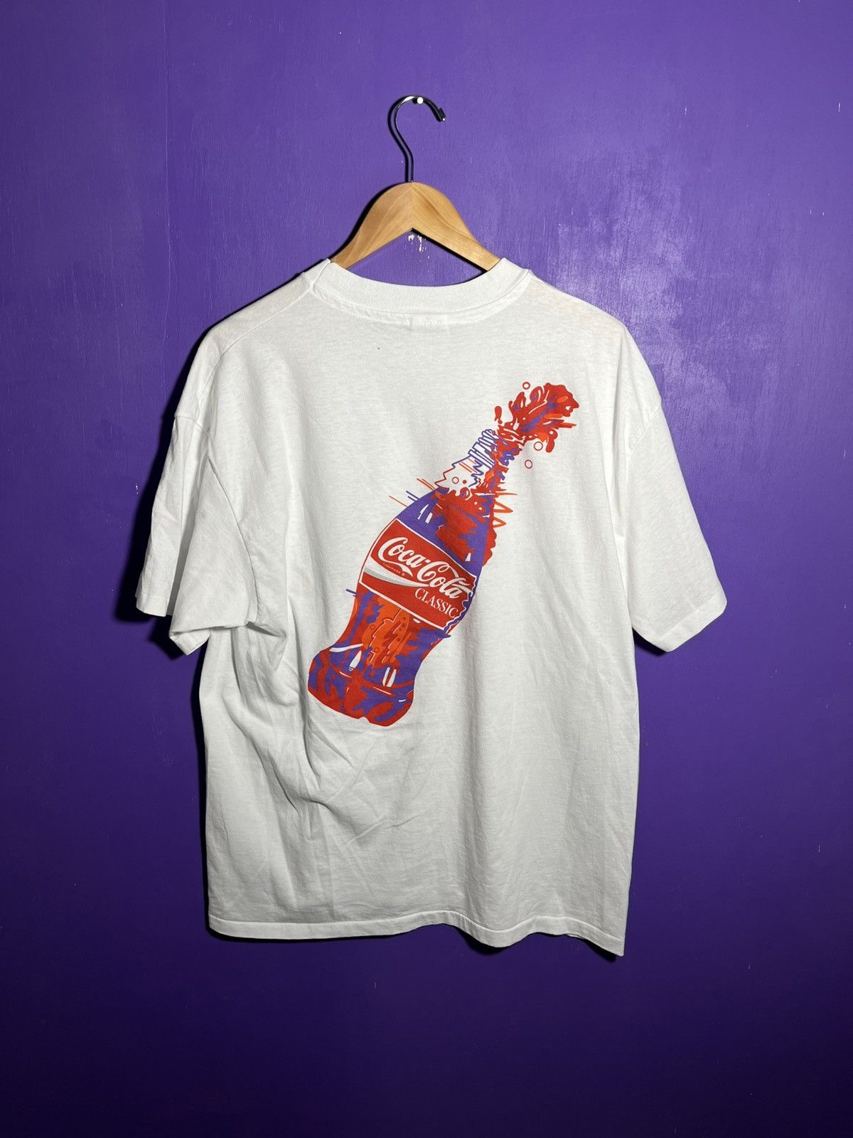 Coca Cola Vintage 90s Coca-Cola always feels right art tee Size US XL / EU 56 / 4 - 2 Thumbnail