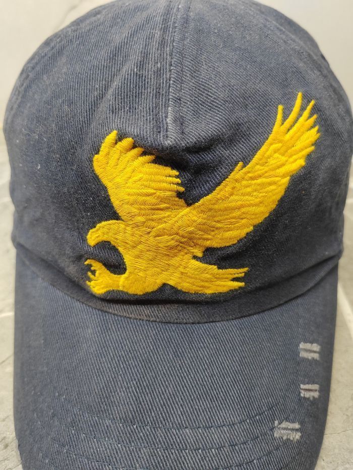 Japanese Brand Vintage Eagle Distressed Style Cap Hat Size ONE SIZE - 3 Thumbnail