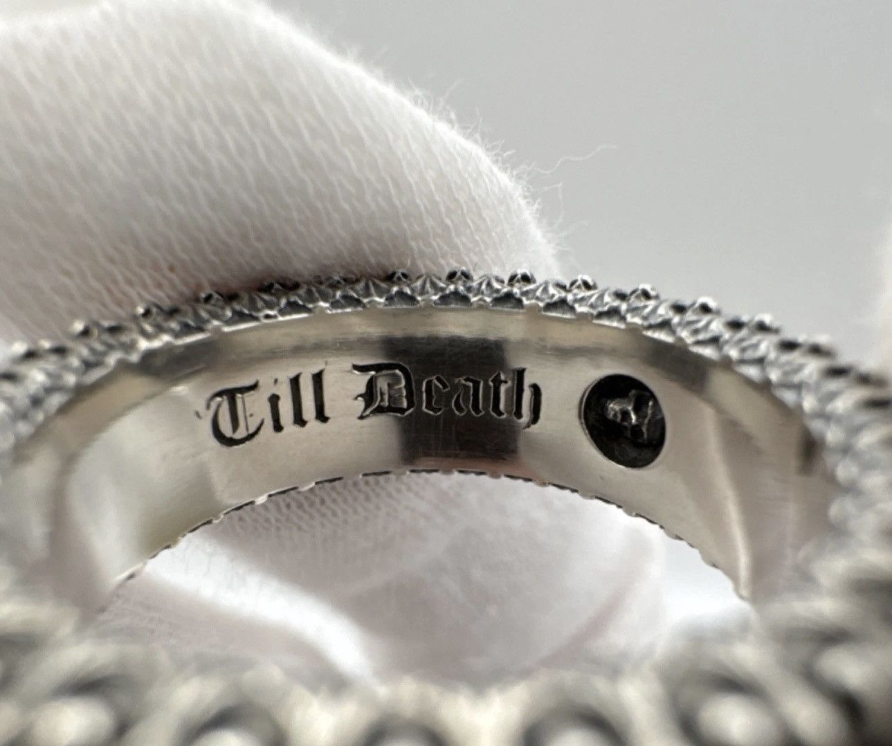 Other Geoff Thomas Designs “Till Death” Wedding Band — Sterling Size ONE SIZE - 5 Thumbnail