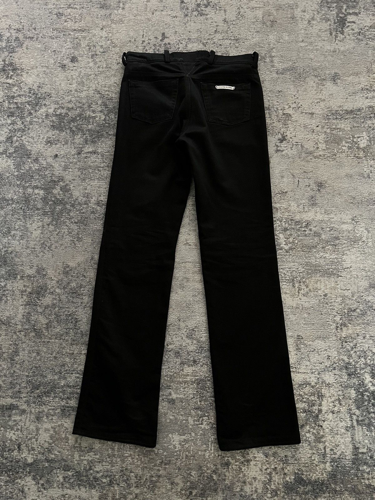 Chrome Hearts Chrome hearts fleurknee black denim jeans SOLD DONT BUY Size US 29 - 5 Thumbnail