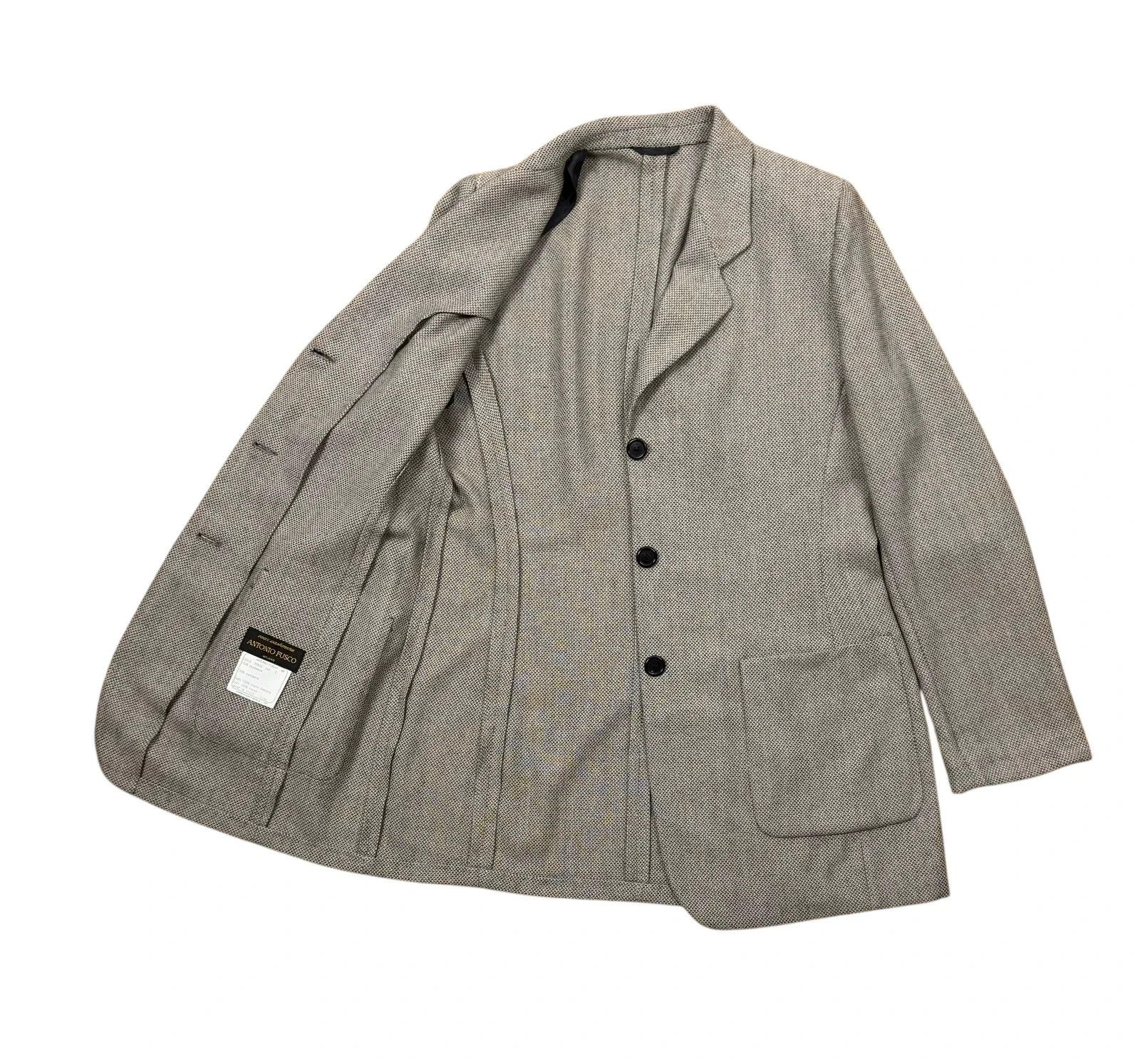 Other Antonio Fusco Milano 100% Cashmere Jacket Button Up size 48 Size XL / US 12-14 / IT 48-50 - 10 Thumbnail