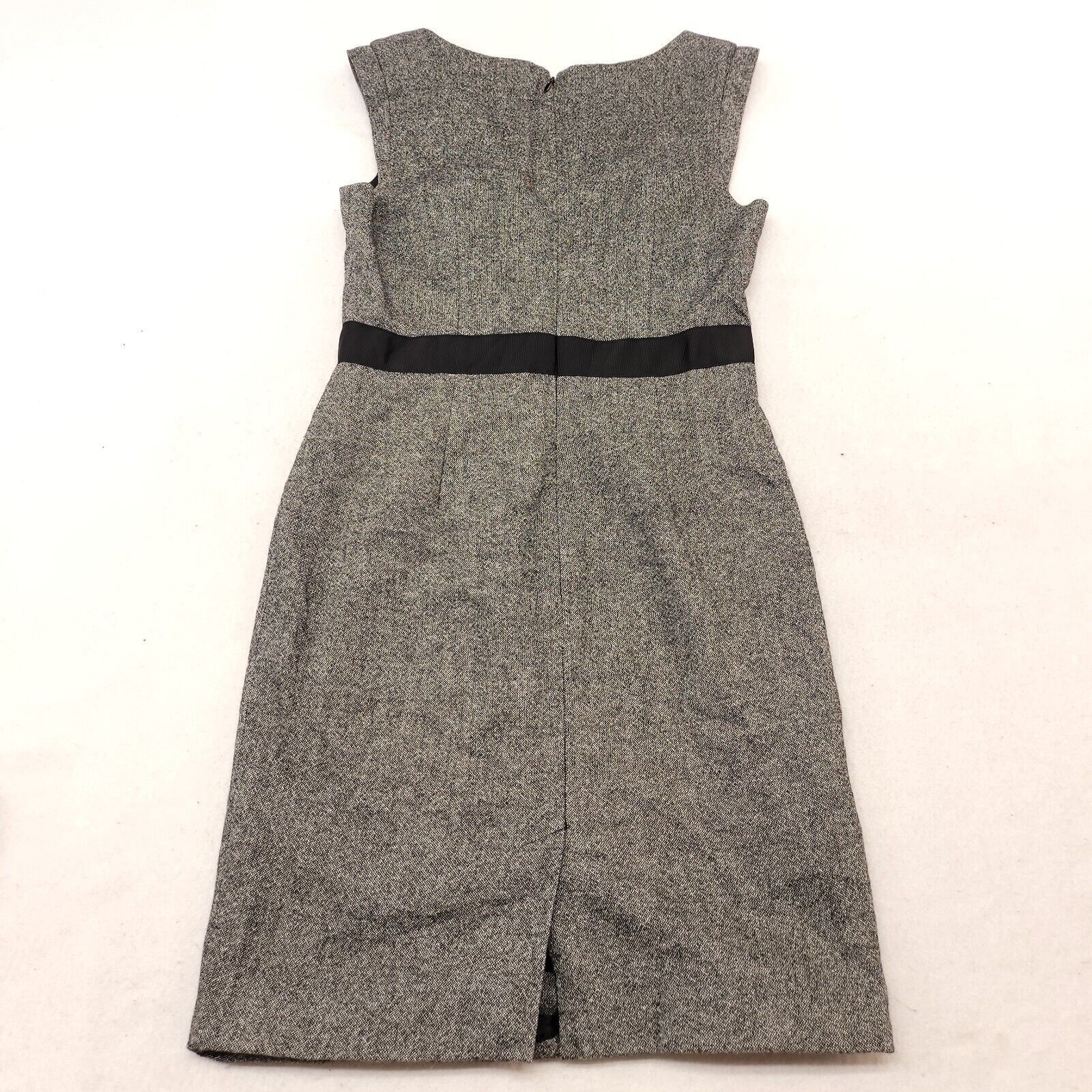 Banana Republic Banana Republic Casual Zip Up Dress Womens Size 4 Gray Black Size S / US 4 / IT 40 - 10 Thumbnail