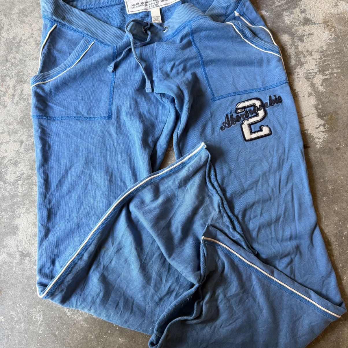 Abercrombie & Fitch Y2k Abercrombie & Fitch Sweat pants🦋 Size 34" / US 12 / IT 48 - 5 Thumbnail