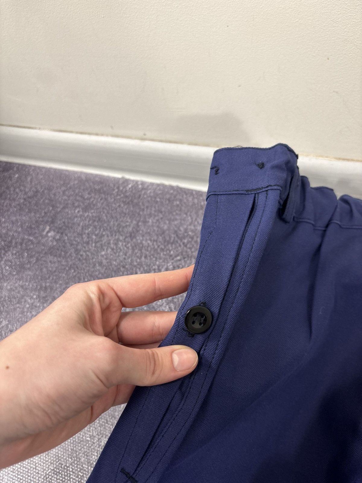 Other Vintage Sanfor French Workwear Pants 60s Cotton Twill Size US 38 / EU 54 - 17 Thumbnail