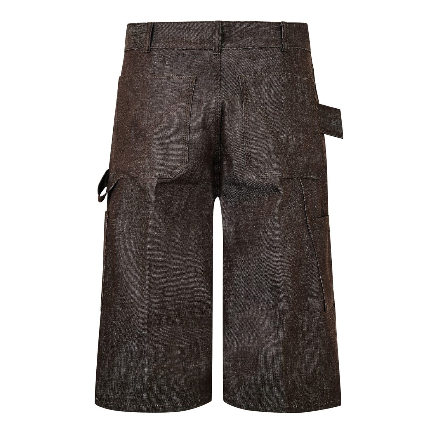 Bottega Veneta Bottega Veneta Bv Shorts in Brown Size 40" / US 18 - 2 Thumbnail