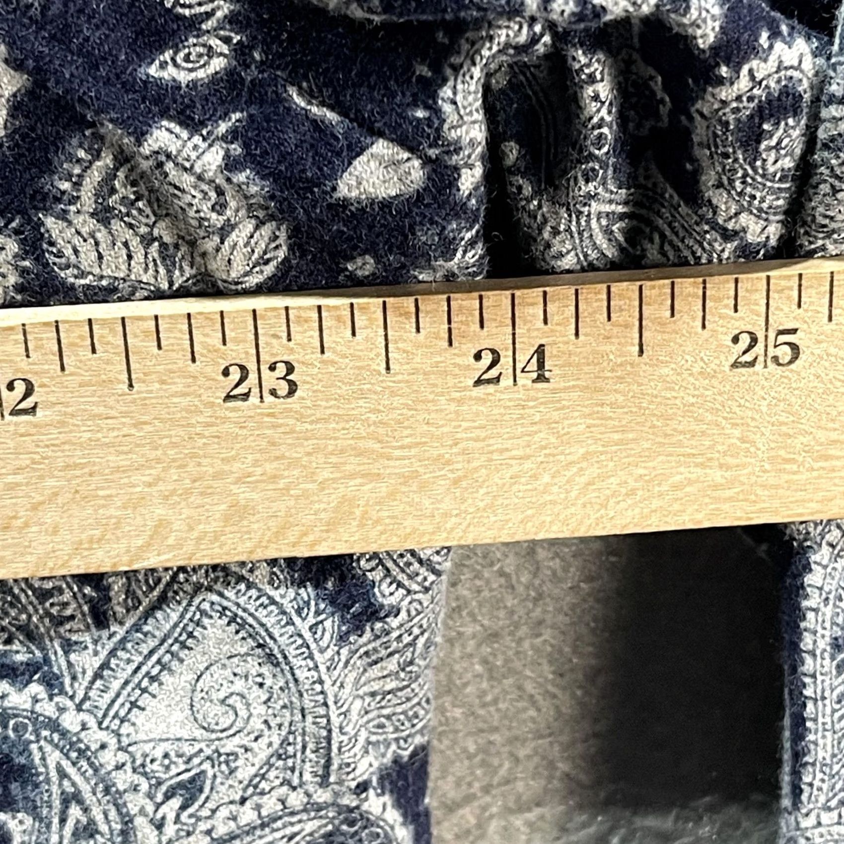 Brooks Brothers Brooks Brothers Shirt Mens Large Blue White Paisley Milano Button Down Long Sleeve Dress Size 42R - 6 Thumbnail