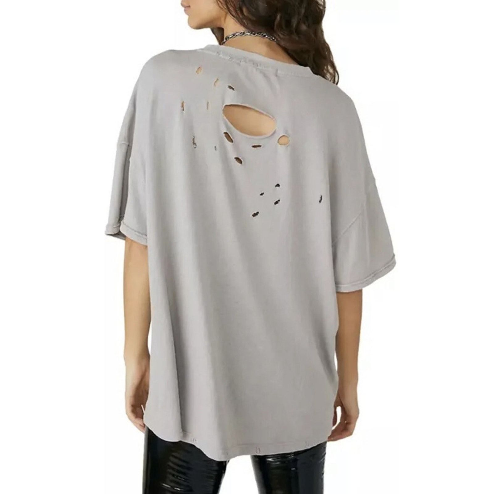 Free People Free People Rubi Ripped Y2K Cotton top XS FP2836748 Size XS / US 0-2 / IT 36-38 - 3 Thumbnail