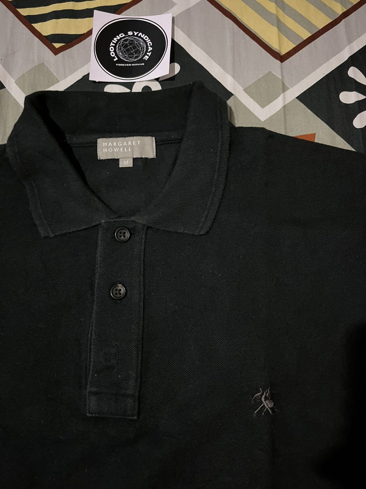 Designer × Margaret Howell × Vintage Vintage Margaret Howell Polo Shirt Size US M / EU 48-50 / 2 - 2 Thumbnail