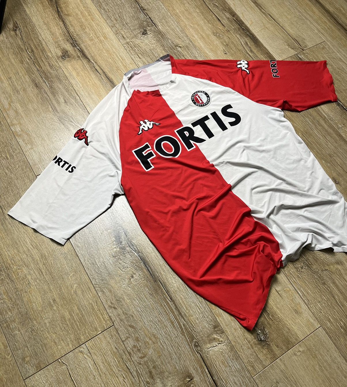 Kappa VINTAGE FEYENOORD 2006 JERSEY Size US XL / EU 56 / 4 - 3 Thumbnail