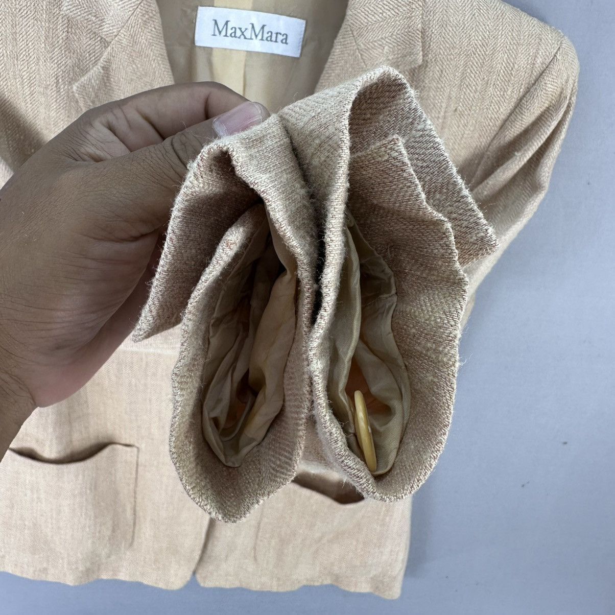 Max Mara Max Mara MADE IN ITALY Women Blazer Jacket Size XS / US 0-2 / IT 36-38 - 10 Thumbnail