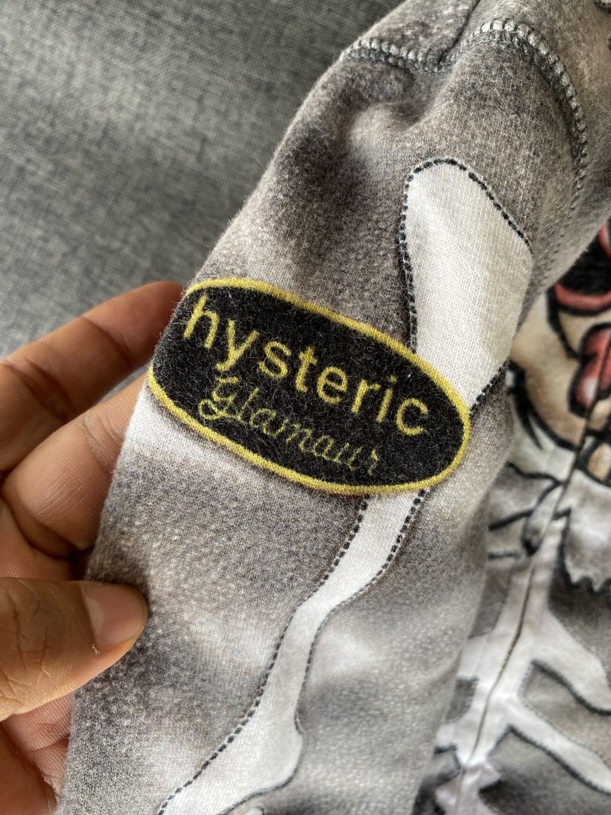 Hysteric Glamour Hysteric Mini Skeleton Bomber Jacket Size US XXS / EU 40 - 11 Thumbnail