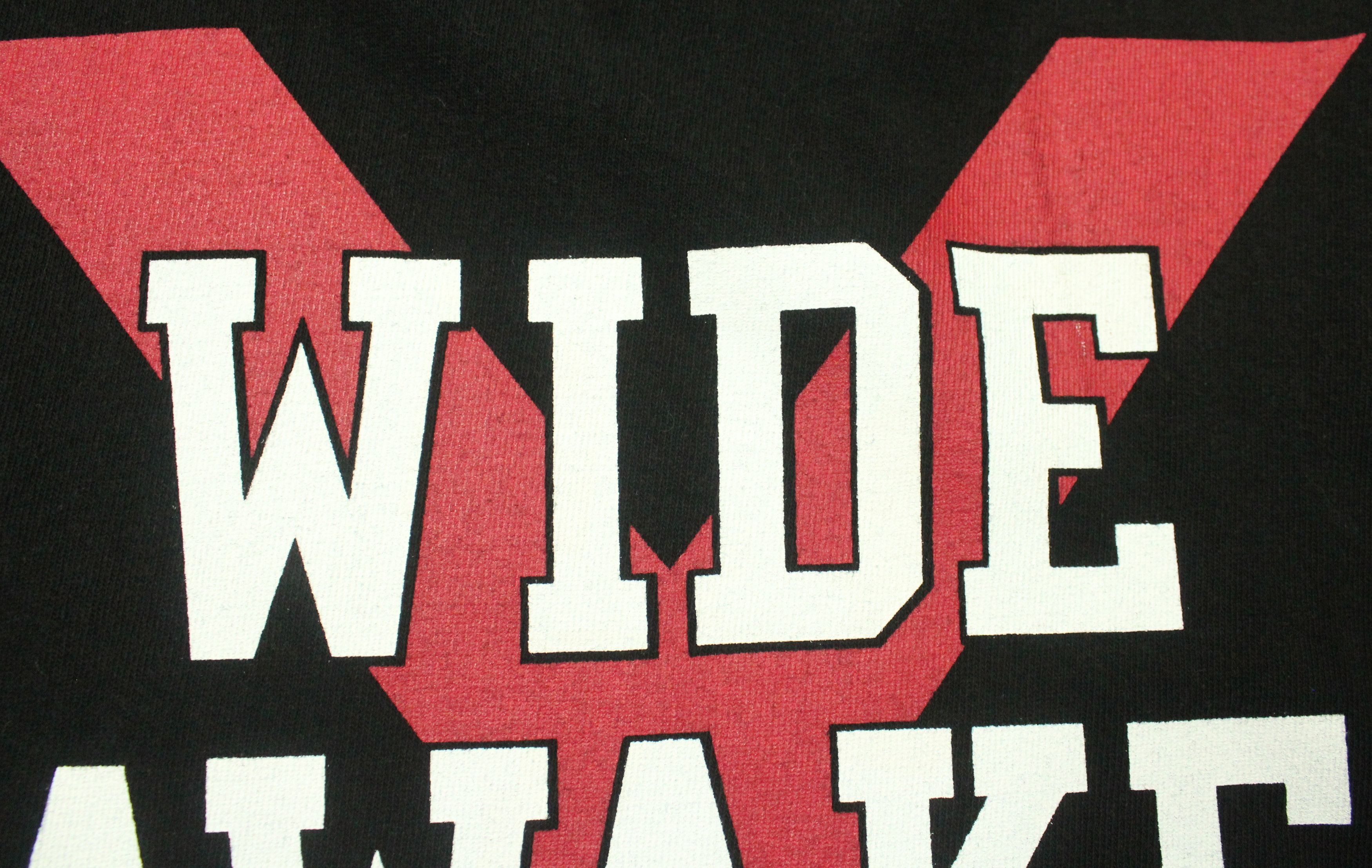 Band Tees WIDE AWAKE Band CT. HARDCORE By MCCoy Industy Fugazi Madball Size US L / EU 52-54 / 3 - 11 Thumbnail