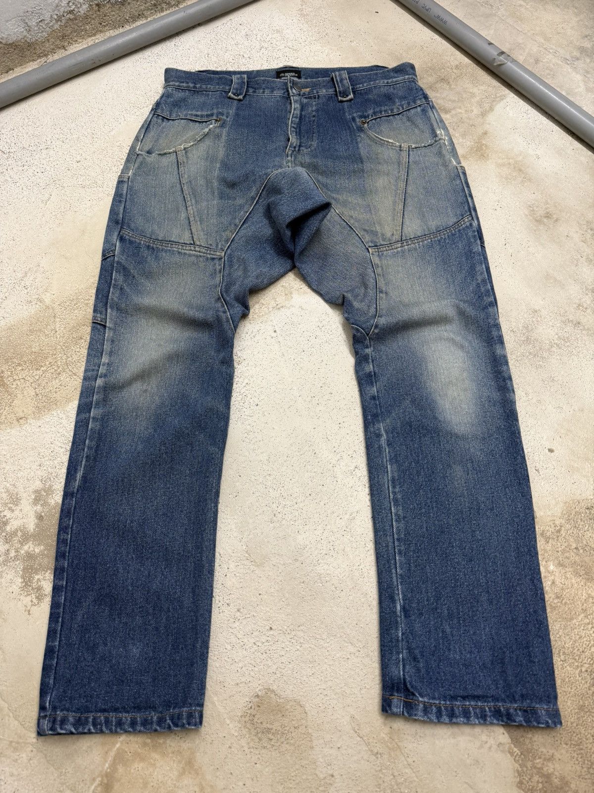 Japanese Brand Speed Orange Extra Rise Denim Pants Size US 34 / EU 50 - 1 Thumbnail