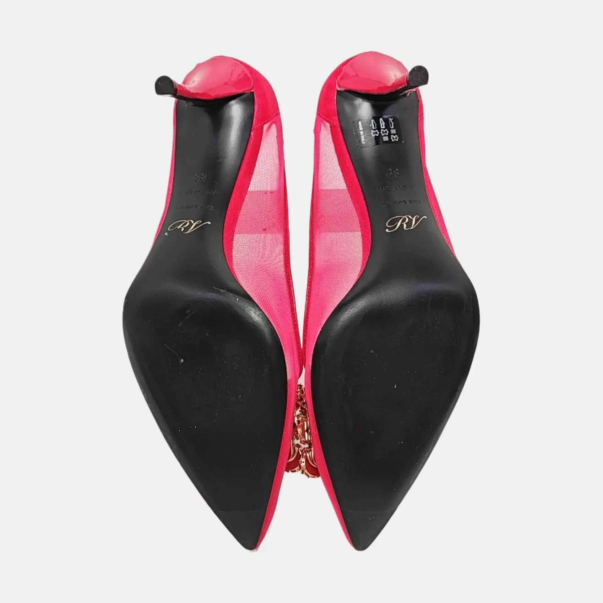 Roger Vivier Roger Vivier Crystal Buckle Pumps 38 Size US 7.5 / IT 37.5 - 3 Thumbnail