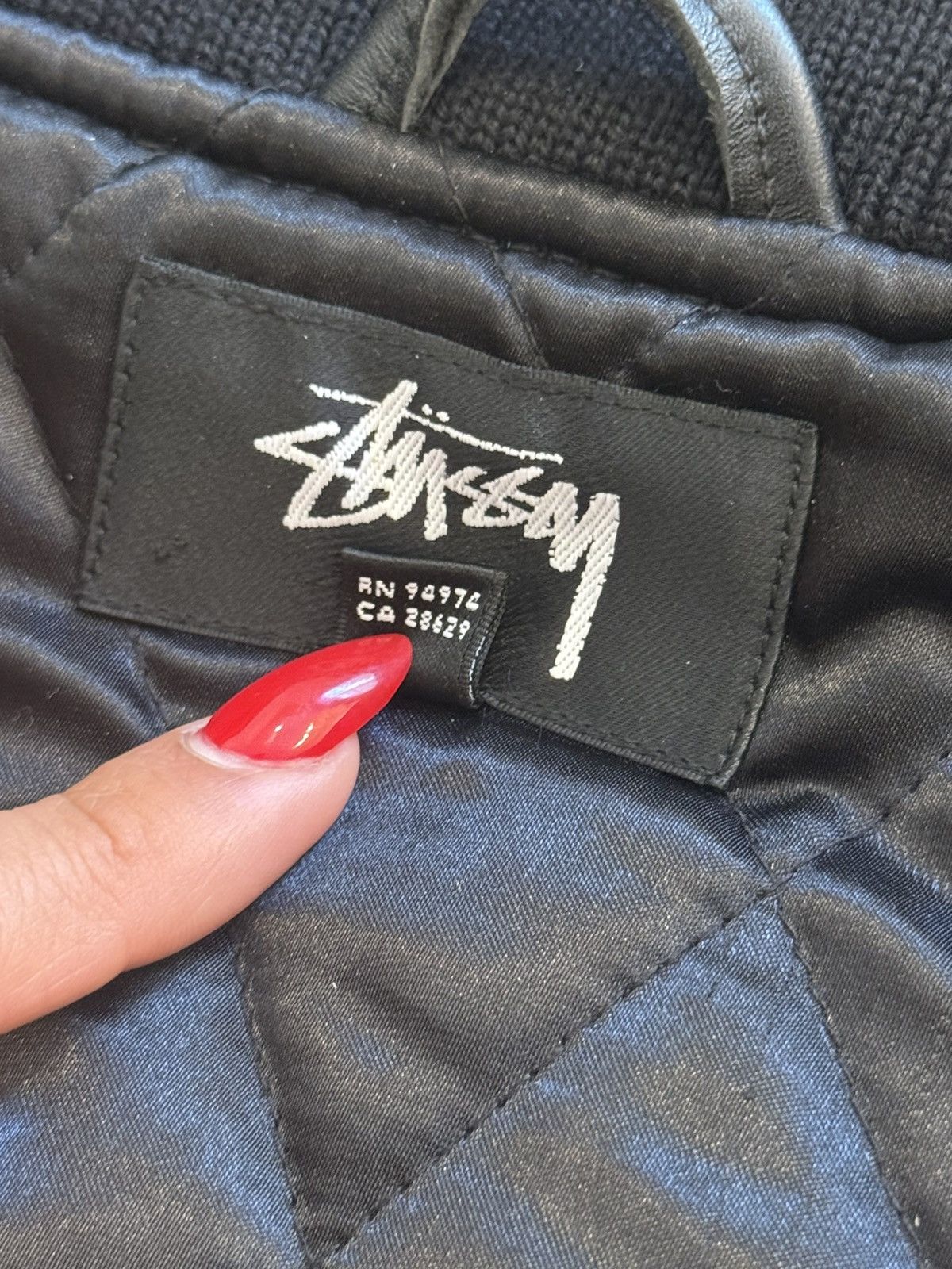 Dover Street Market × Stussy Limited-edition Stussy 40th Anniversary Varsity Jacket Size US S / EU 44-46 / 1 - 11 Thumbnail