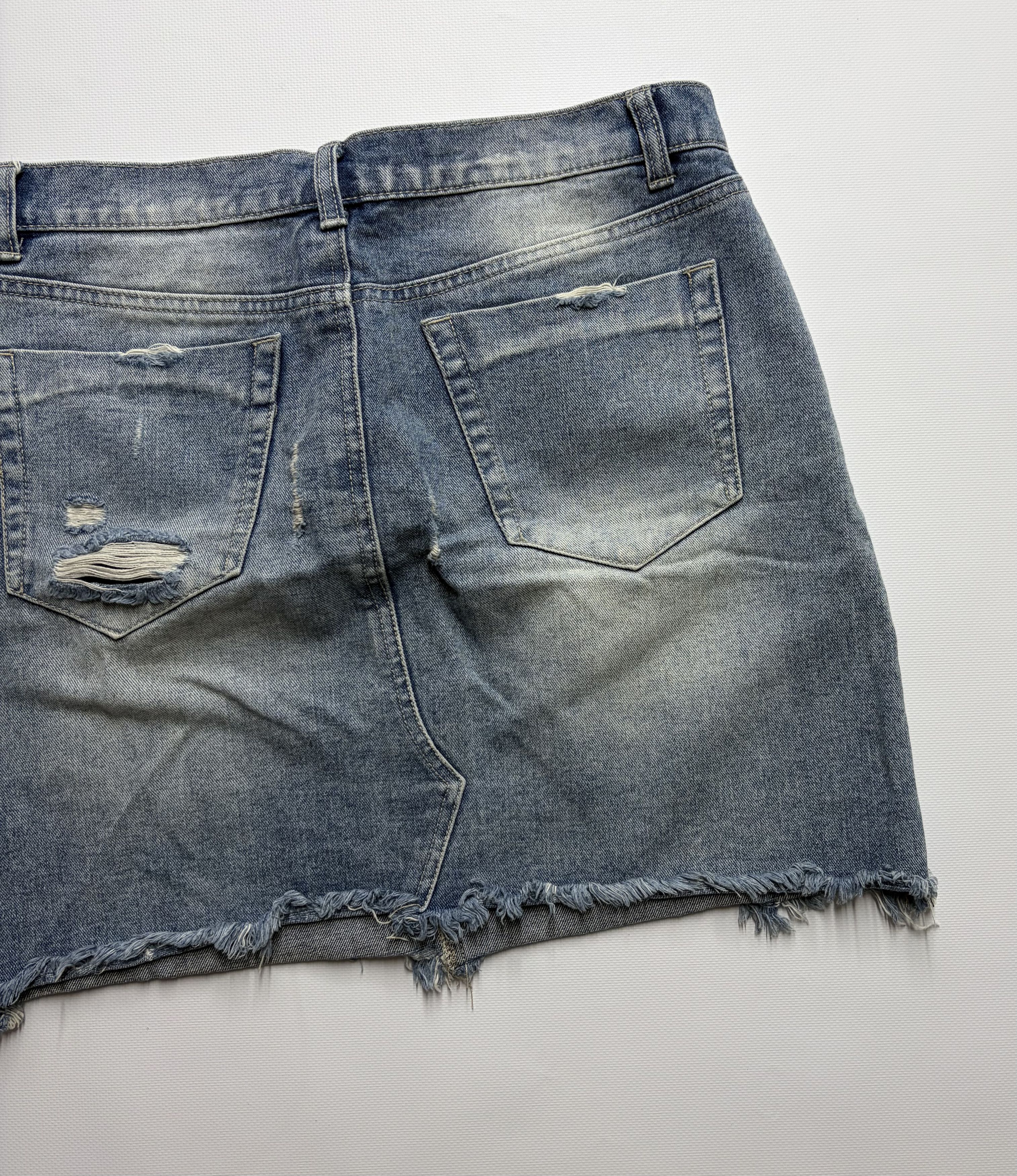 Vintage Women's Midi Denim Skirt Size 29" - 5 Thumbnail