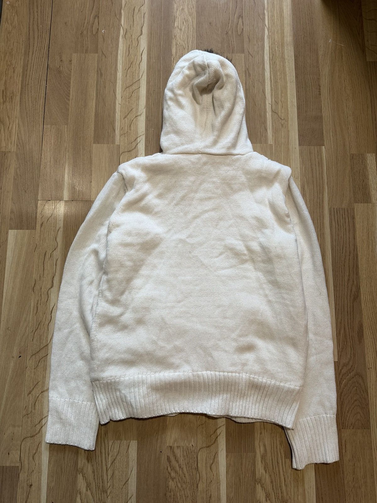 Japanese Brand Faux fur hoodie styled Ifsixwasnine lgb 2000s archive punk Size US M / EU 48-50 / 2 - 6 Thumbnail