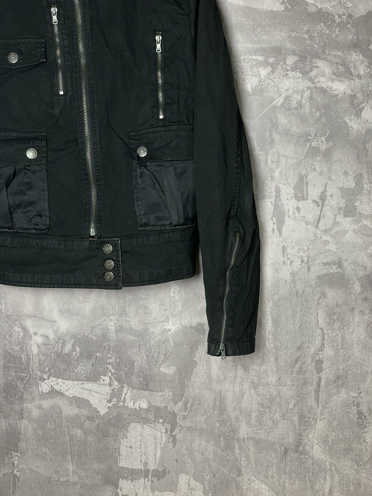 Calvin Klein × Vintage RARE Vintage Calvin Klein Jeans Nylon Track Bomber Jacket Size S / US 4 / IT 40 - 2 Thumbnail