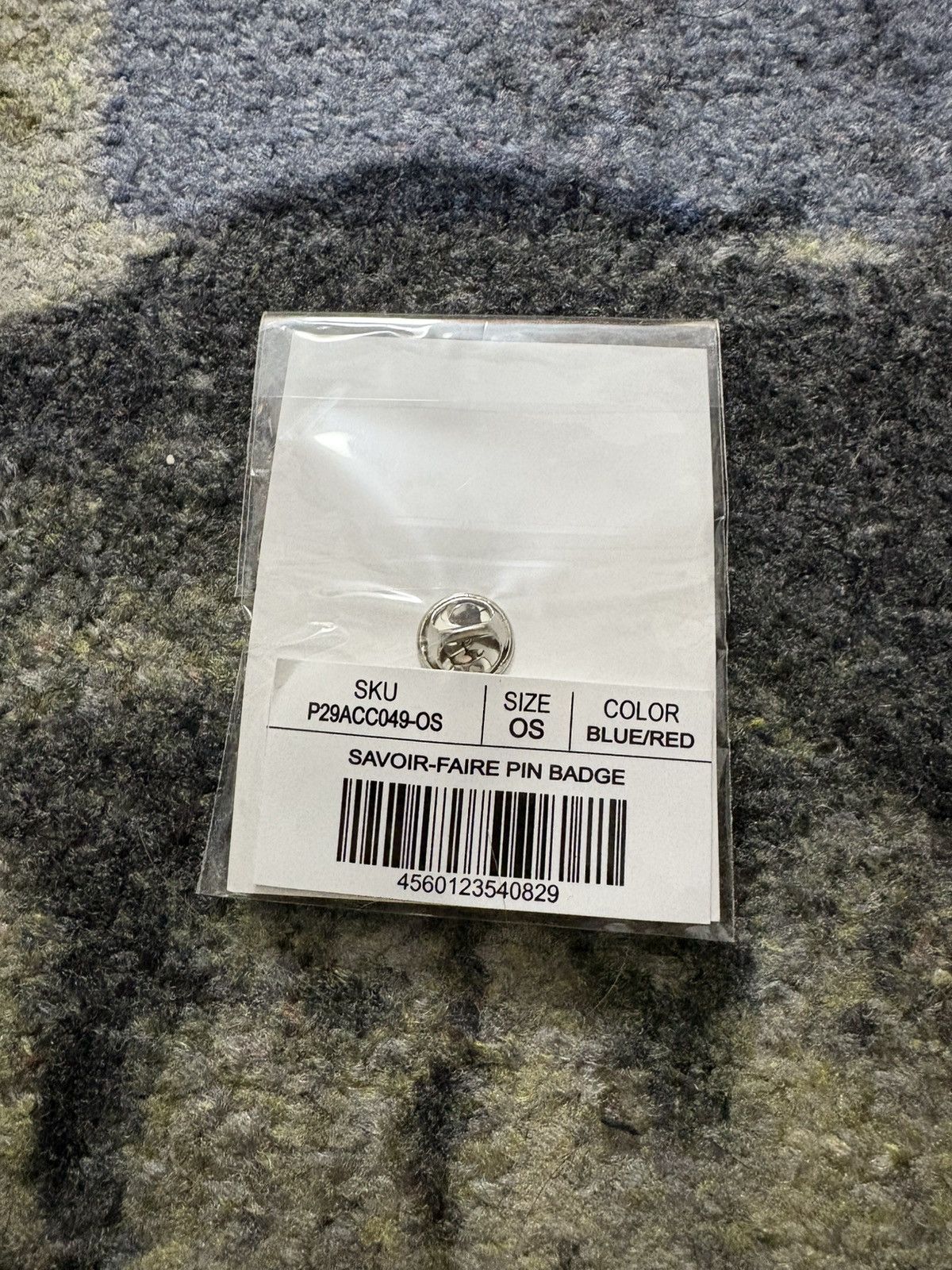 Palace PALACE SAVOIR-FAIRE PIN BADGE Size ONE SIZE - 2 Thumbnail