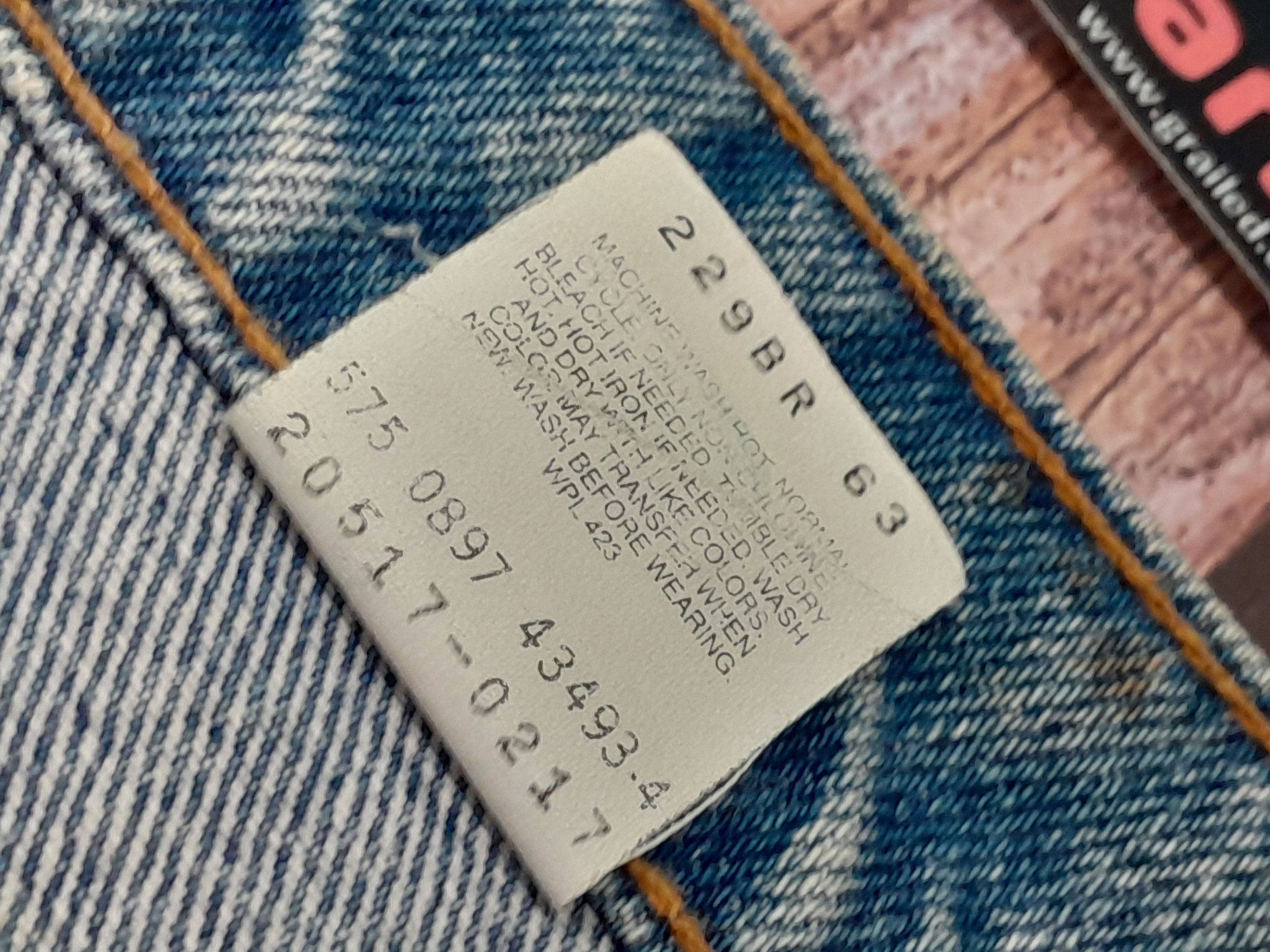 Levi's Levis 517 Jeans Bootcut Flare Bell Bottom Orange Tab Vintage Size US 33 - 11 Thumbnail