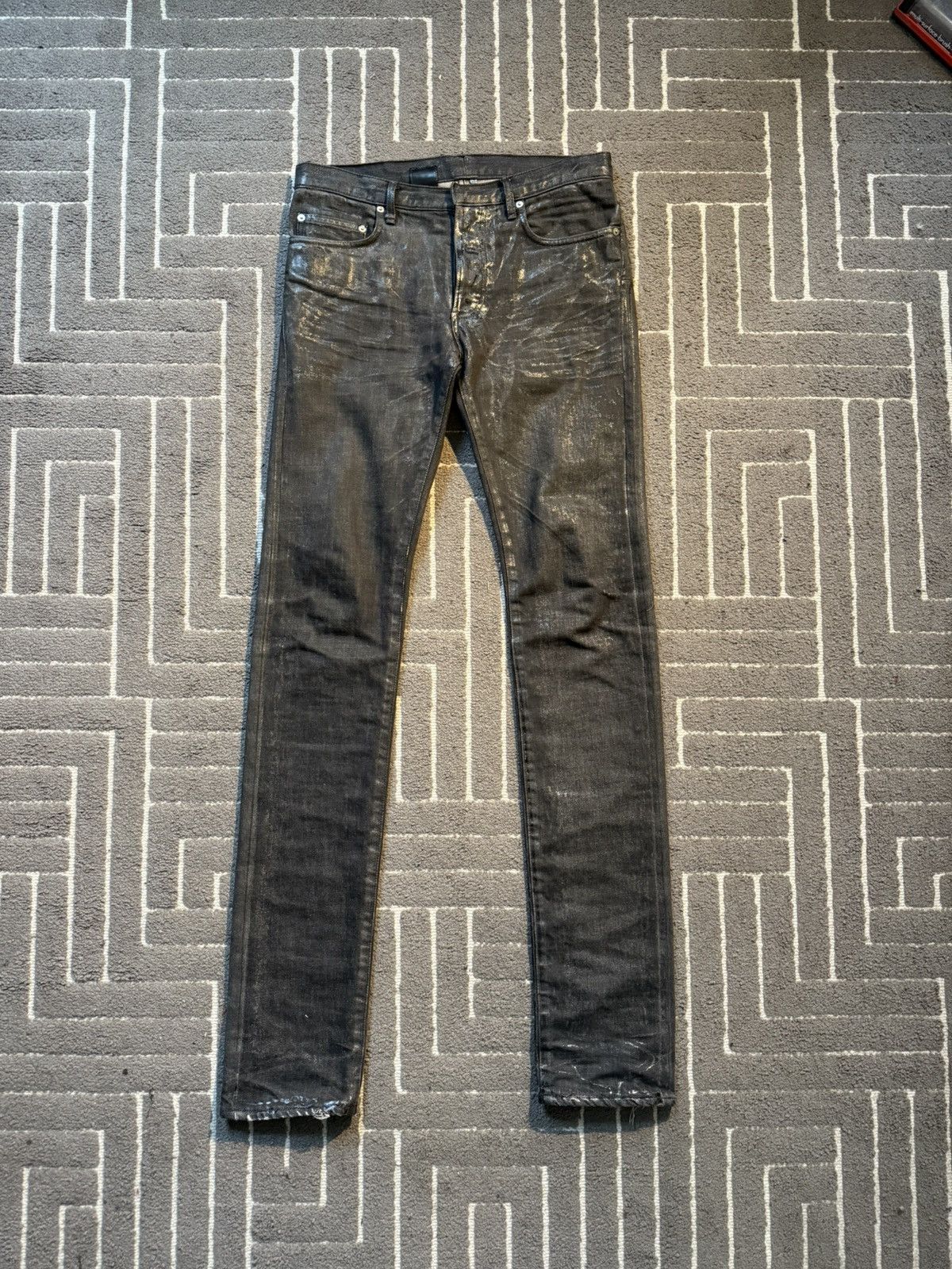 Dior AW07 Dior Luster Waxed Denim Size US 30 / EU 46 - 1 Thumbnail