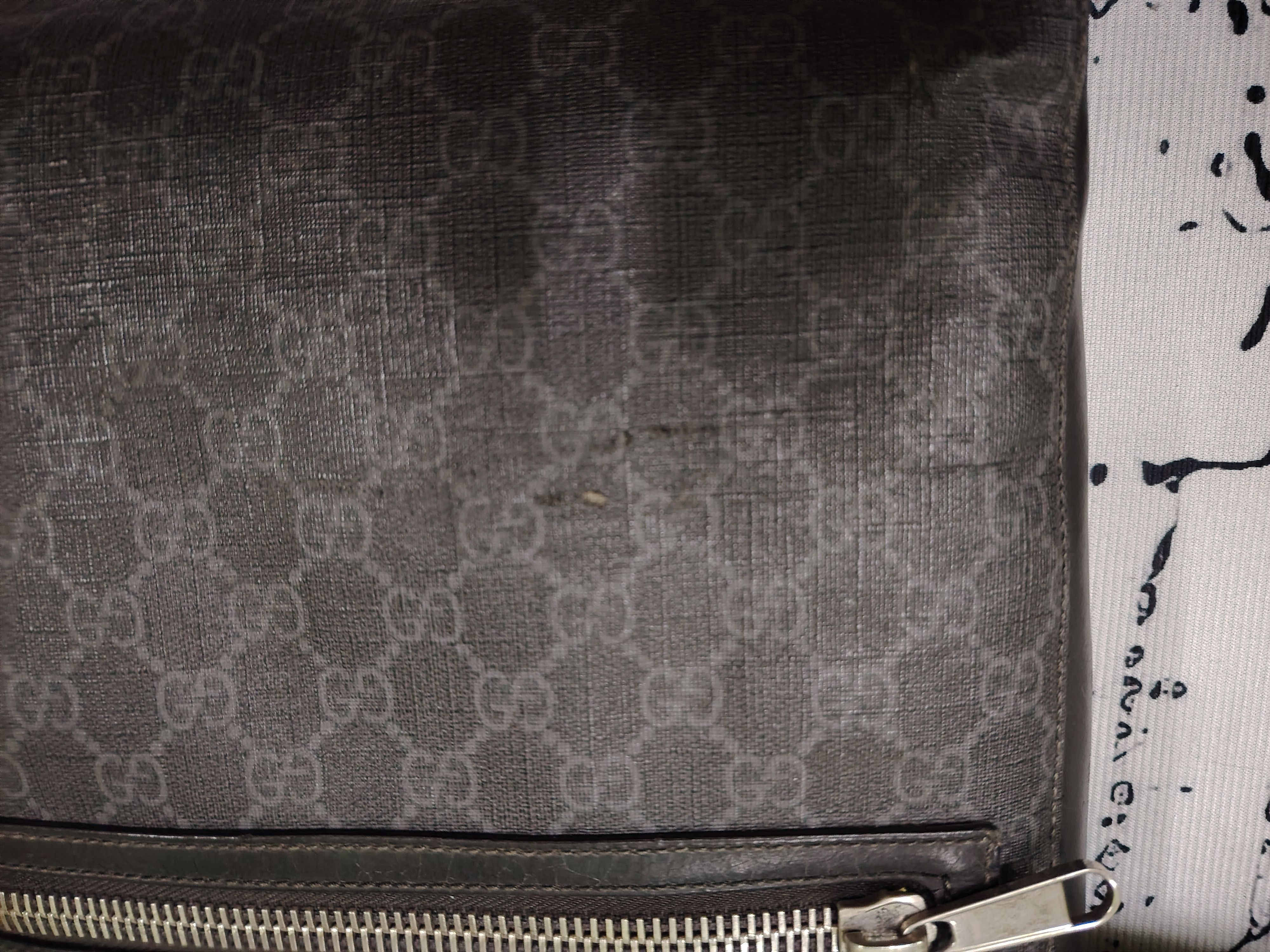 Gucci GUCCI DISTRESSED BAG MESSENGER MONOGRAM SUPREME GG Size ONE SIZE - 6 Thumbnail