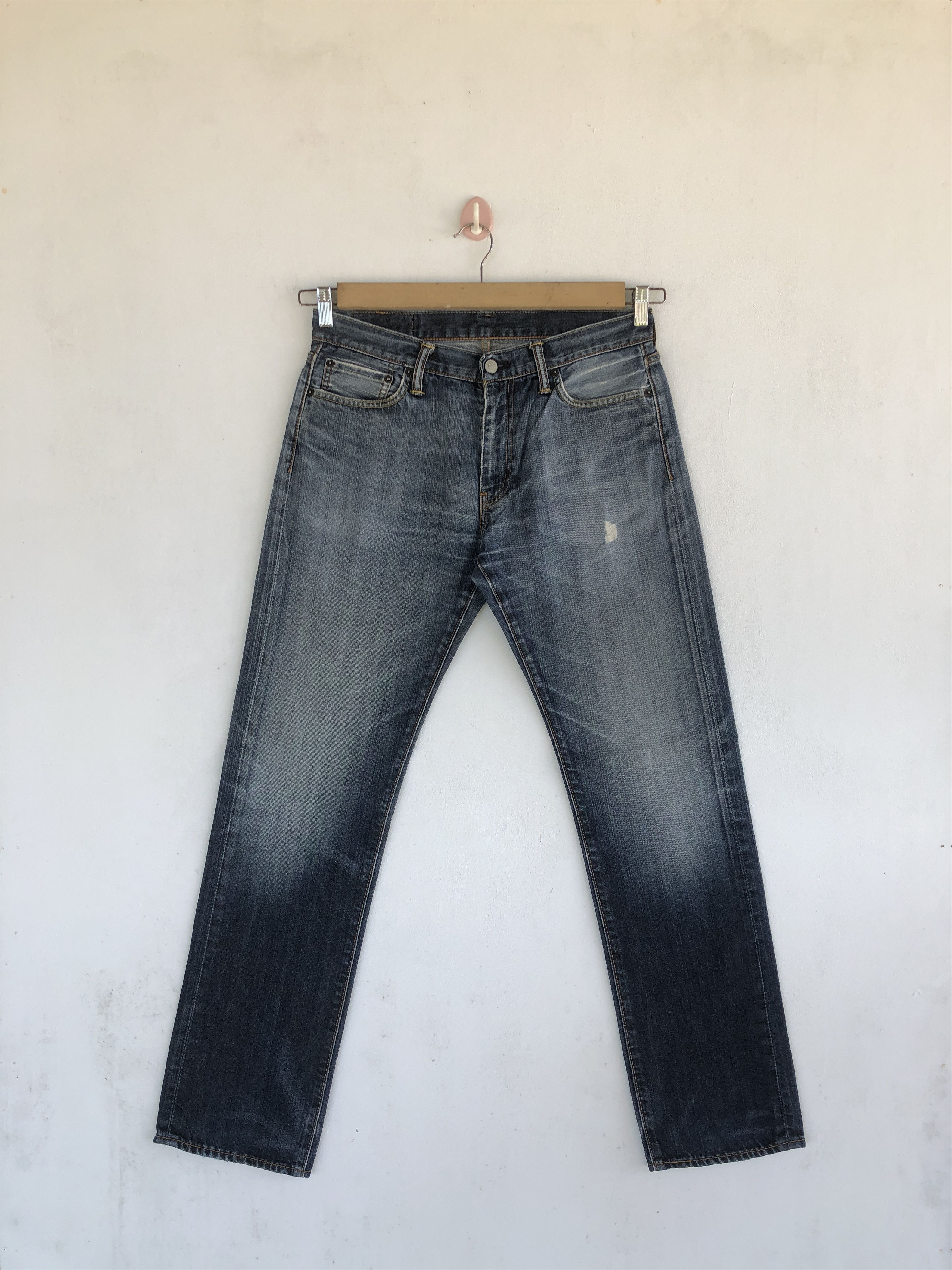 Vintage Levis Faded Jeans Distressed Levis 504 Denim